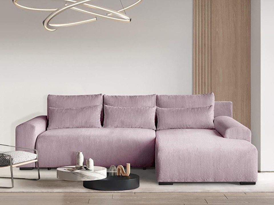 Beautysofa Ecksofa Benny, mit Schlaffunktion, Bettkasten, günstig online kaufen