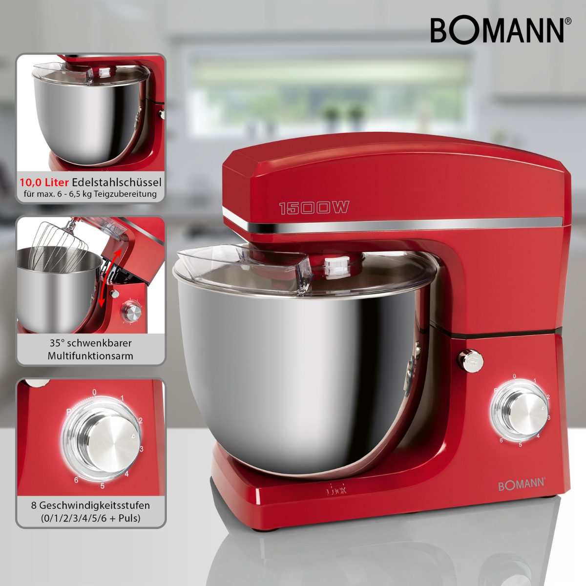 BOMANN Küchenmaschine KM 6030