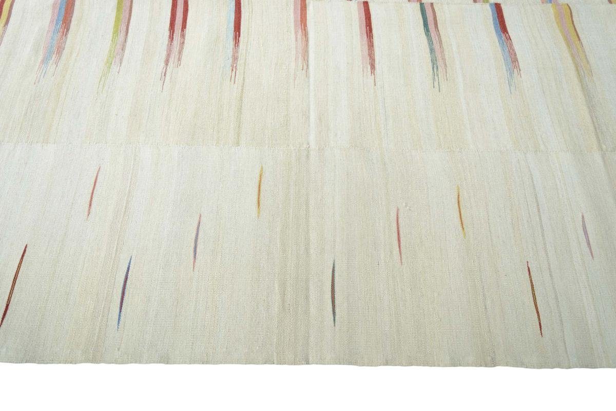Kelim Orientteppich Trading, Handgewebter Orientteppich Nain 212x303 4 mm Kiasar rechteckig, / Perserteppich, Höhe: Fars