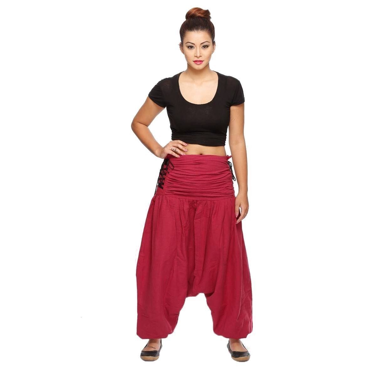 SIMANDRA Haremshose Jaya Damen Pluderhose im Aladin-Stil - für Sport & Freizeit (1-tlg)
