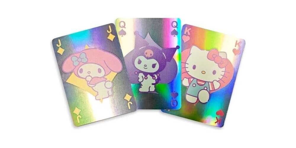 Sakami Merchandise Spiel Sanrio Spielkarten Hello Kitty & Friends Cupcake French-suited Deck Ho