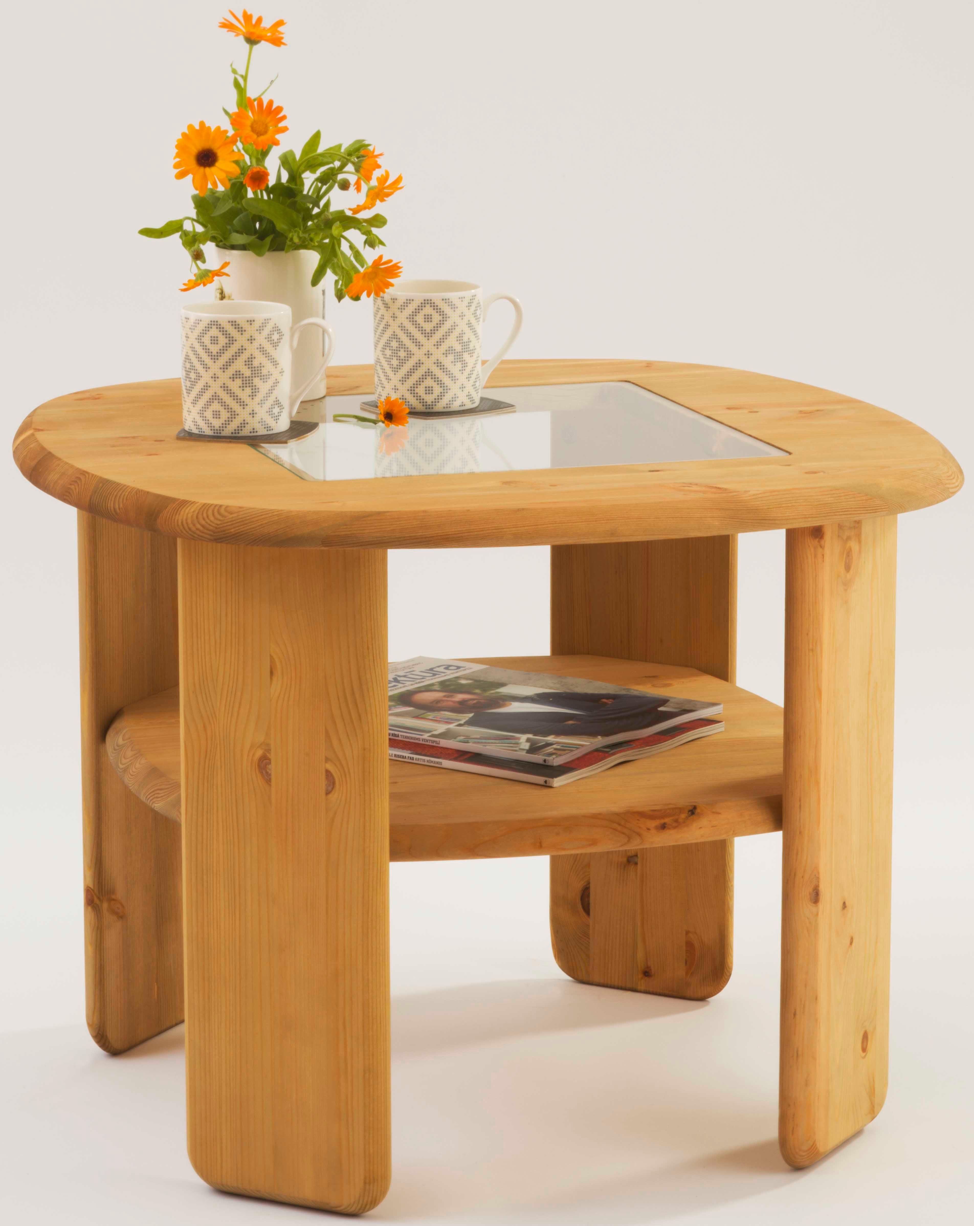 Home affaire Couchtisch Jayden 2, in zwei Größen, massives Kiefernholz mit günstig online kaufen