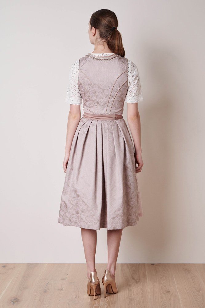 KRÜGER COLLECTION Dirndl 'Enid' Traditionell 114265, Rosa - 70cm – Bild 3 von 5
