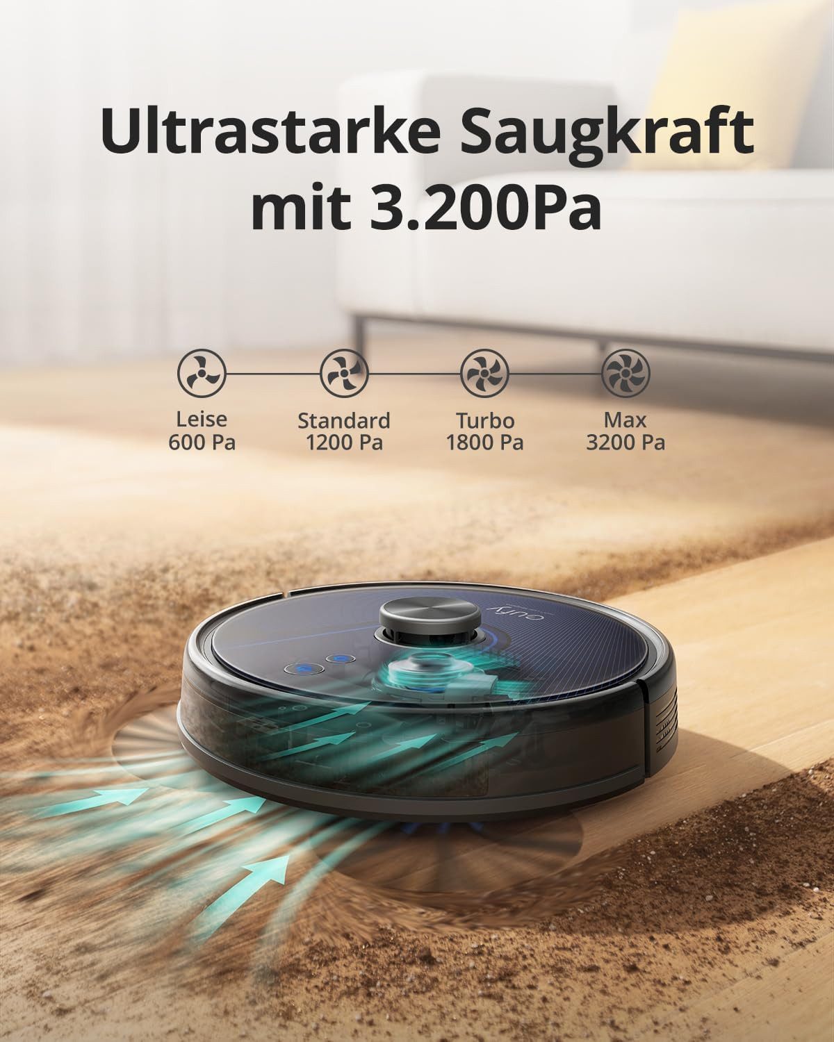 eufy Saugroboter RoboVac L35 Hybrid Saug-Wischroboter