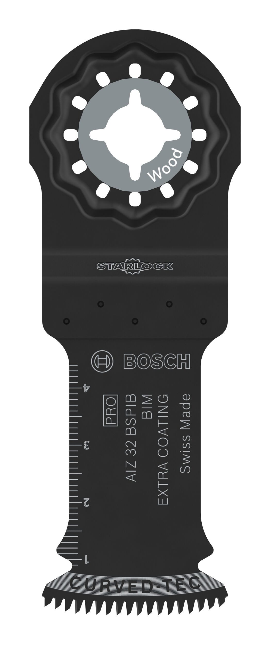 BOSCH Tauchsägeblatt Pro AIZ (5 Stück), AIZ 32 BSPIB Blatt für Multifunktionswerkzeuge, 32 x 50 mm - 5er Pack