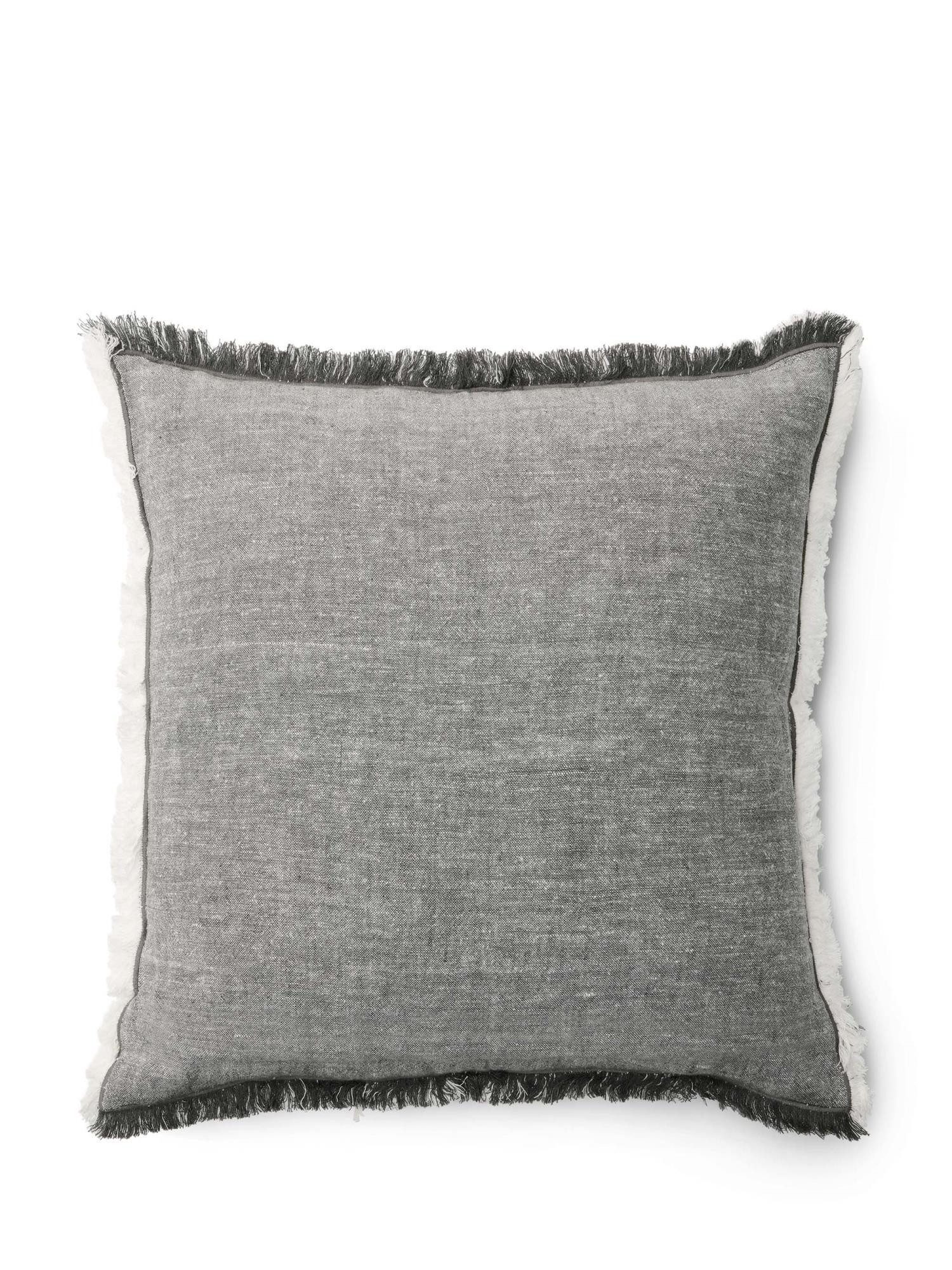 Marc O'Polo Home Dekokissen Fine Stripe, aus Bio-Baumwoll-Leinen-Mix mit Streifen – Bild 5 von 5