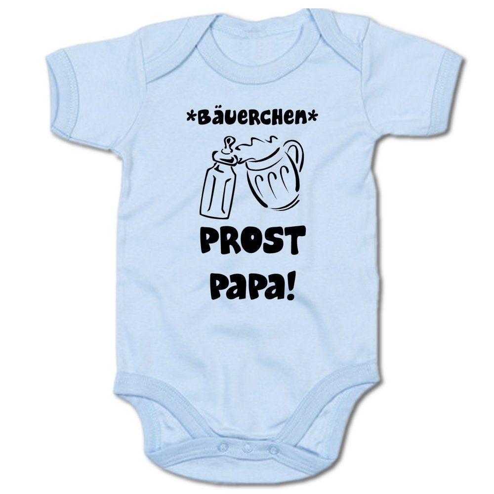 Kurzarmbody Bäuerchen – Prost Papa