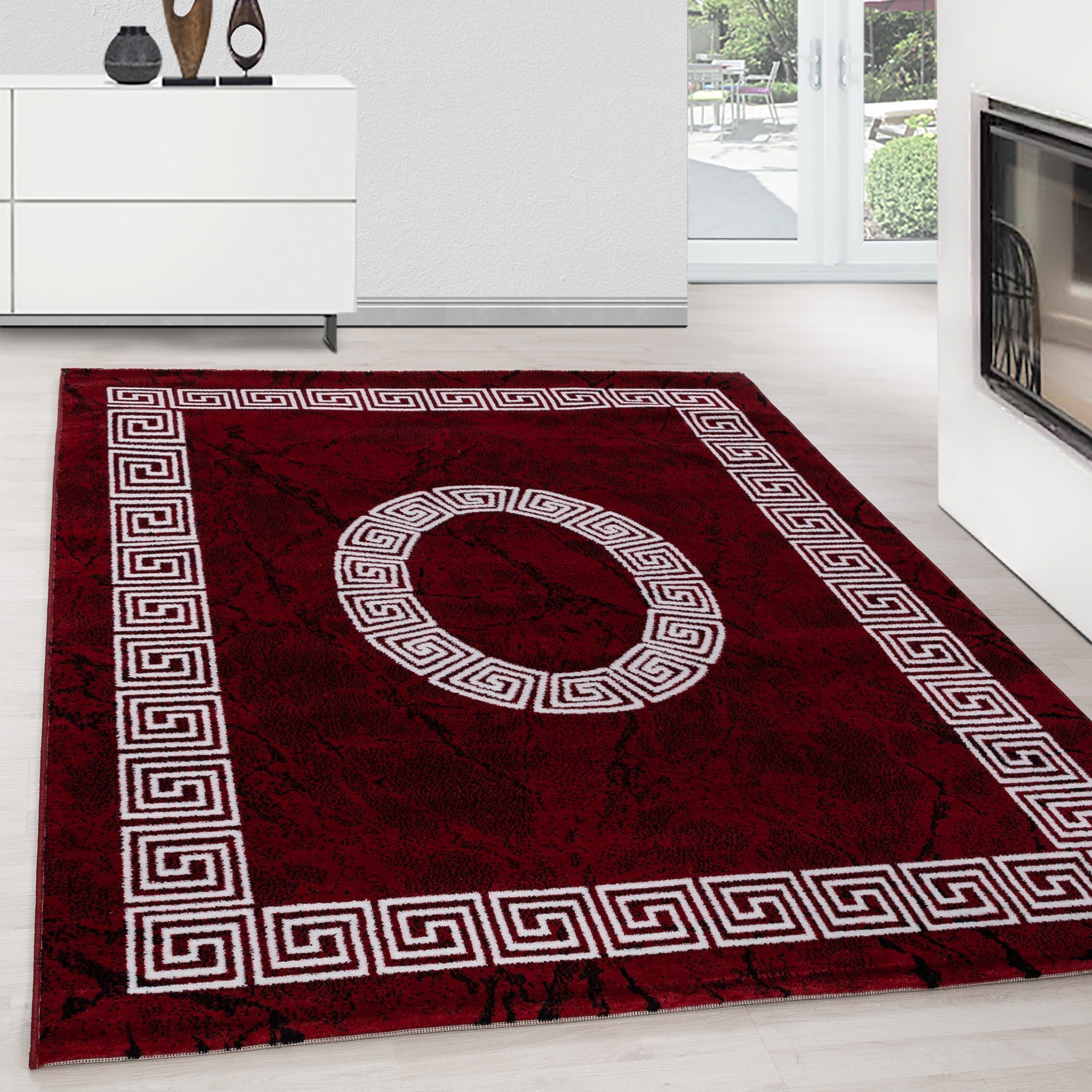 Teppium Teppich Mäander-Design, Rechteckig, Höhe: 6 günstig online kaufen