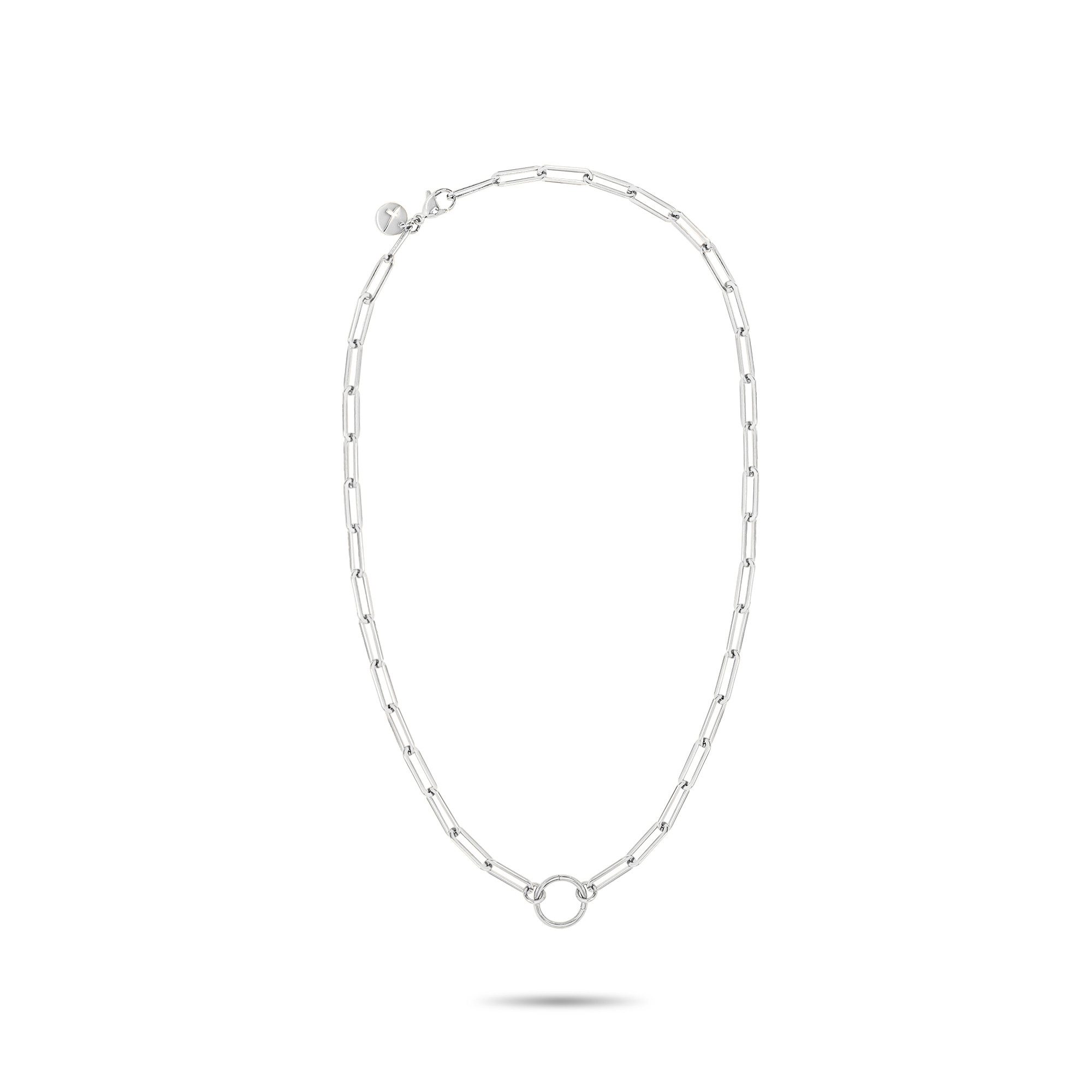 Tamaris Charm-Kette Schmuck Geschenk Edelstahl Charm Halskette The Link Chain