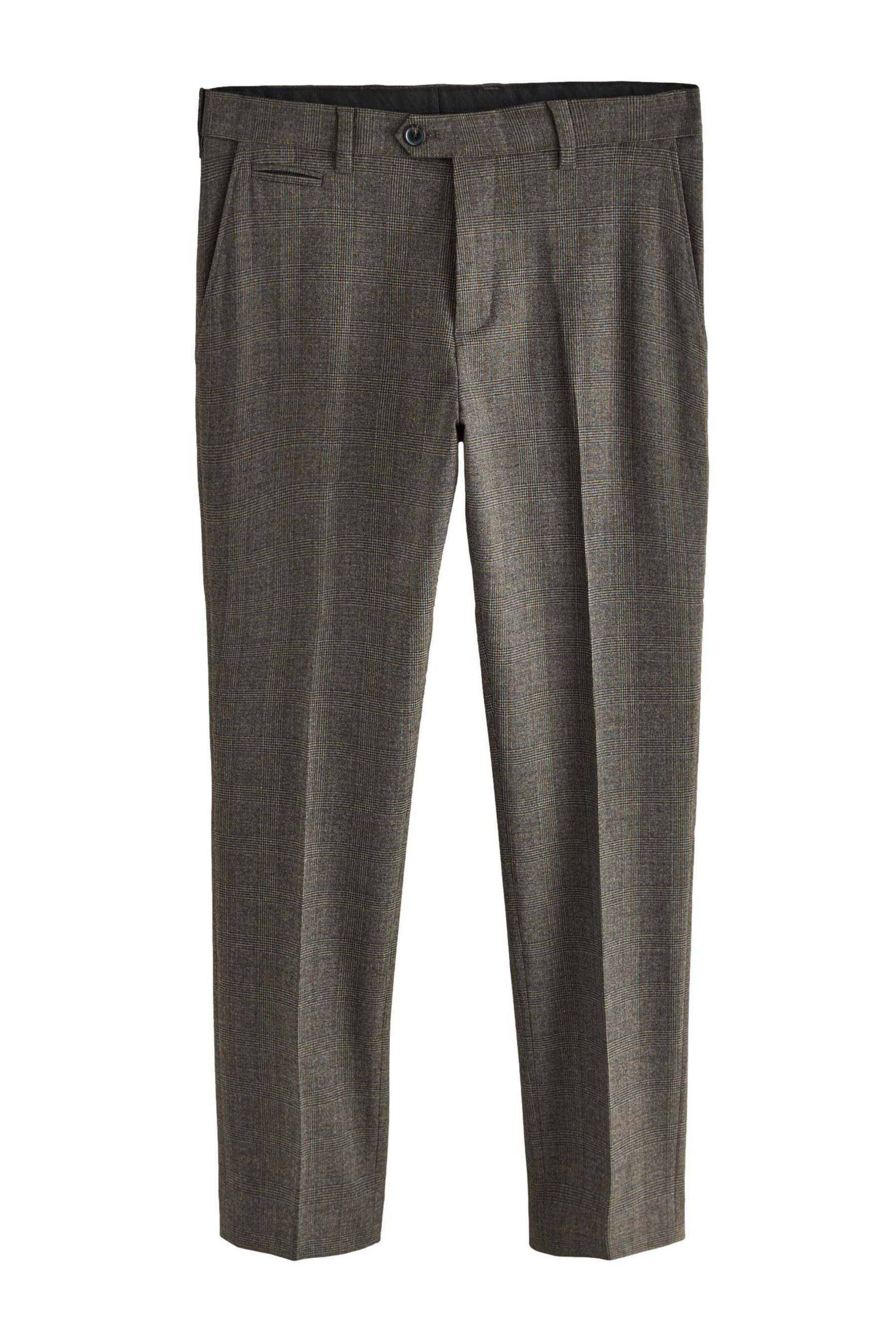Stoffhose Slim Fit Hose mit seitlichem elastischen Innenbund
