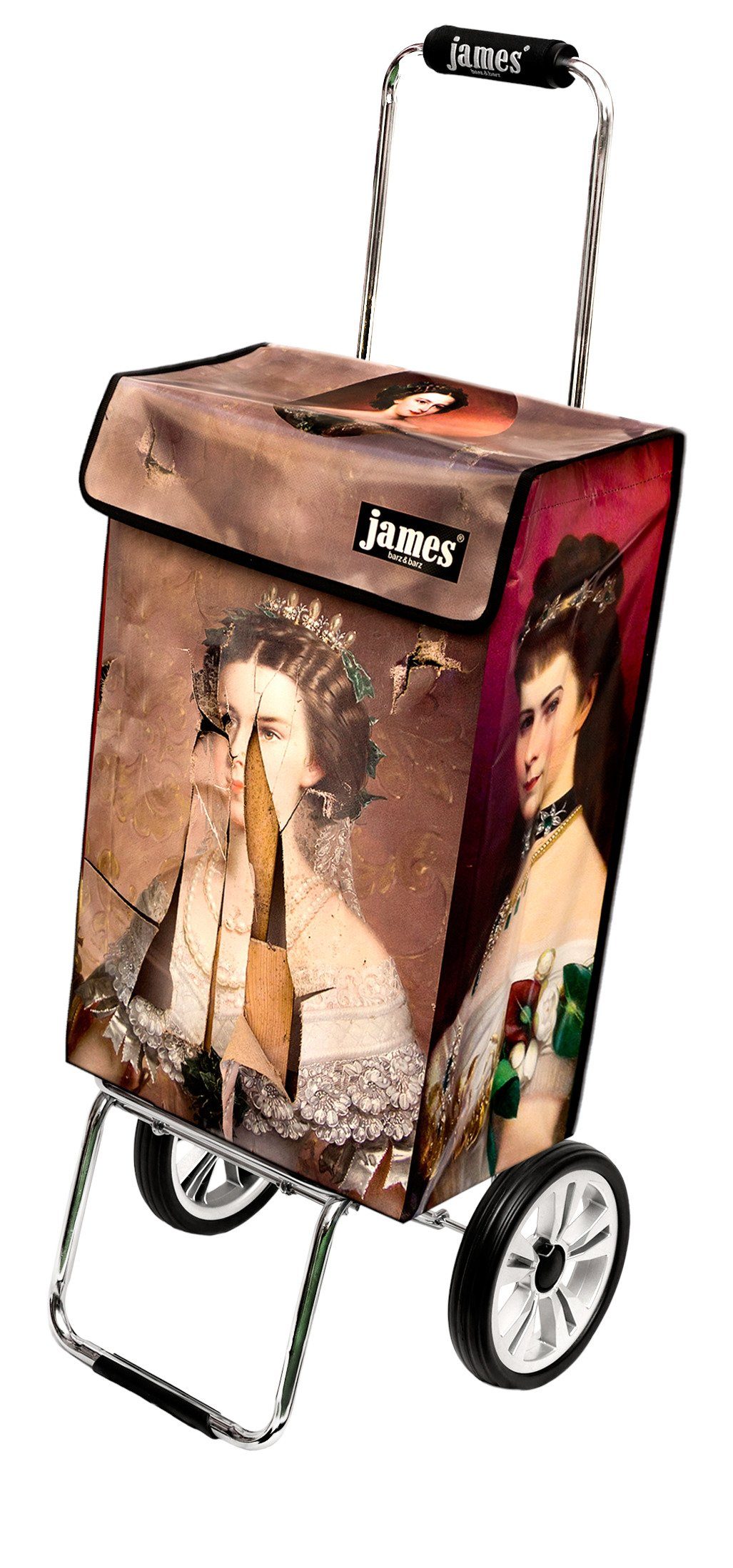 Einkaufsbegleiter, Einkaufstrolley sehr SISSYBROKEN james Handmade Austria Design in Deluxe, robust,