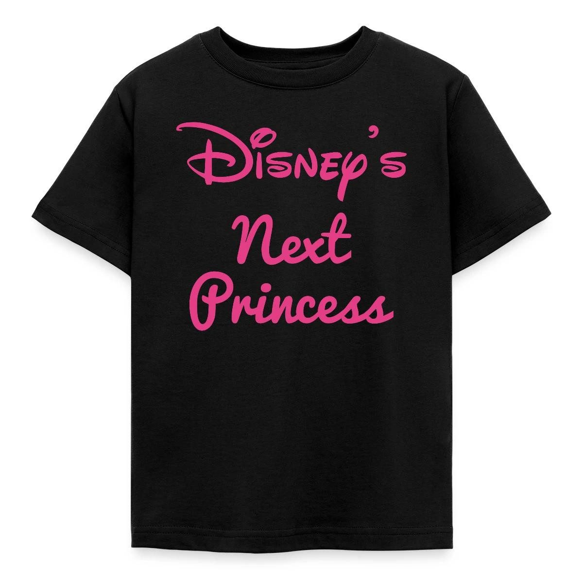 Spreadshirt T-Shirt Disney Prinzessinen Disneys Next Princess Kinder T-Shirt (1-tlg)