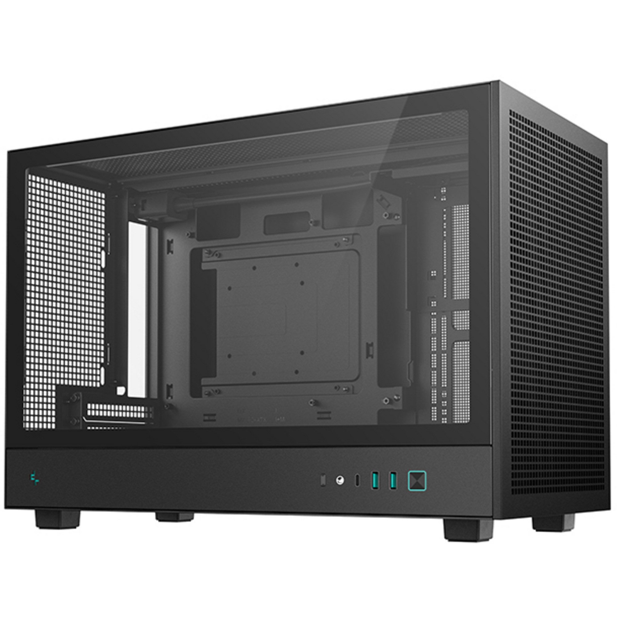 DeepCool PC-Gehäuse DeepCool CH260, Tower-Gehäuse, (Tempered Glass)