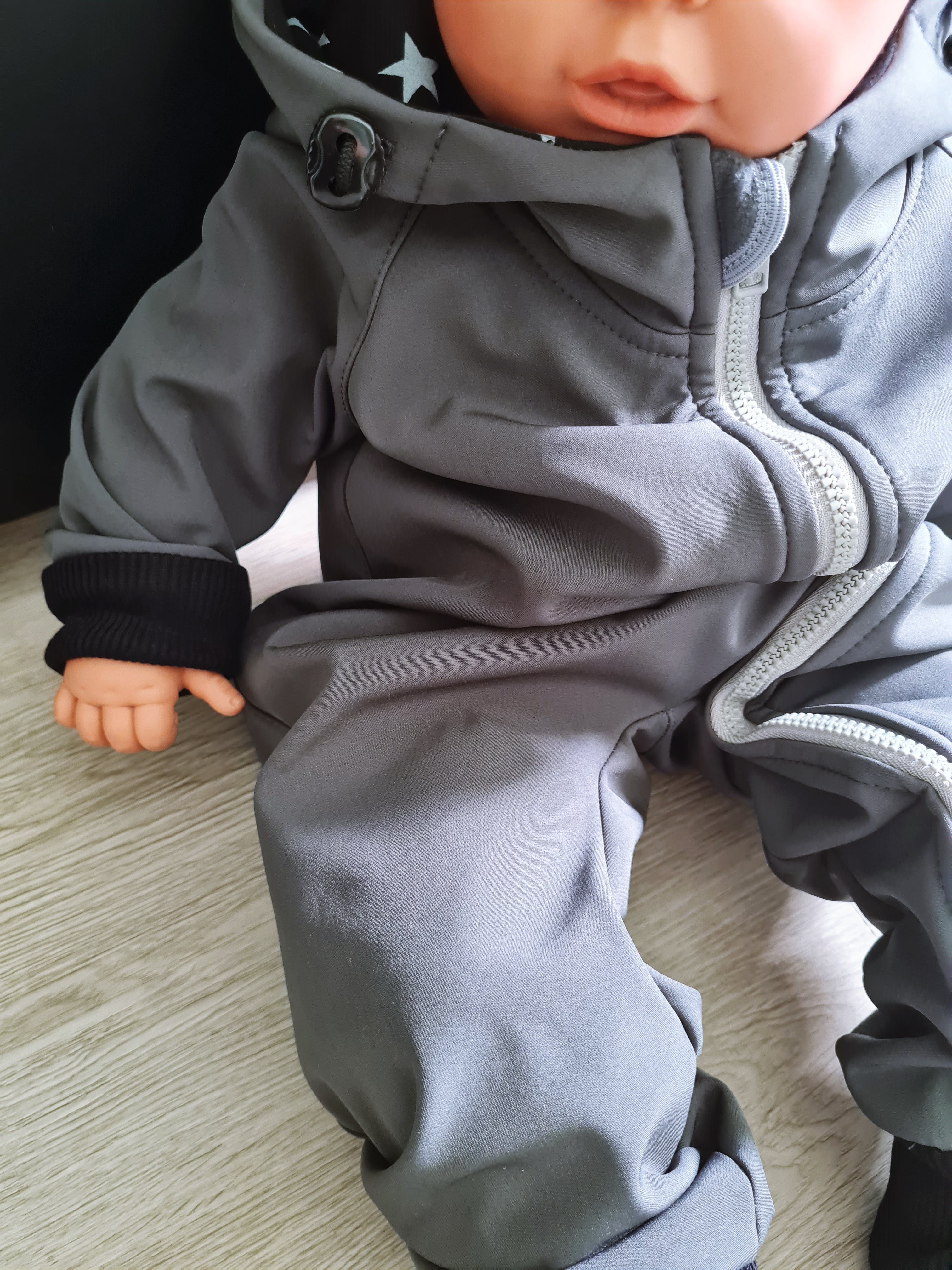 Divita-Mode Softshelloverall »Softshell Anzug Overall Kinder Baby  Einteiler« (1-tlg)