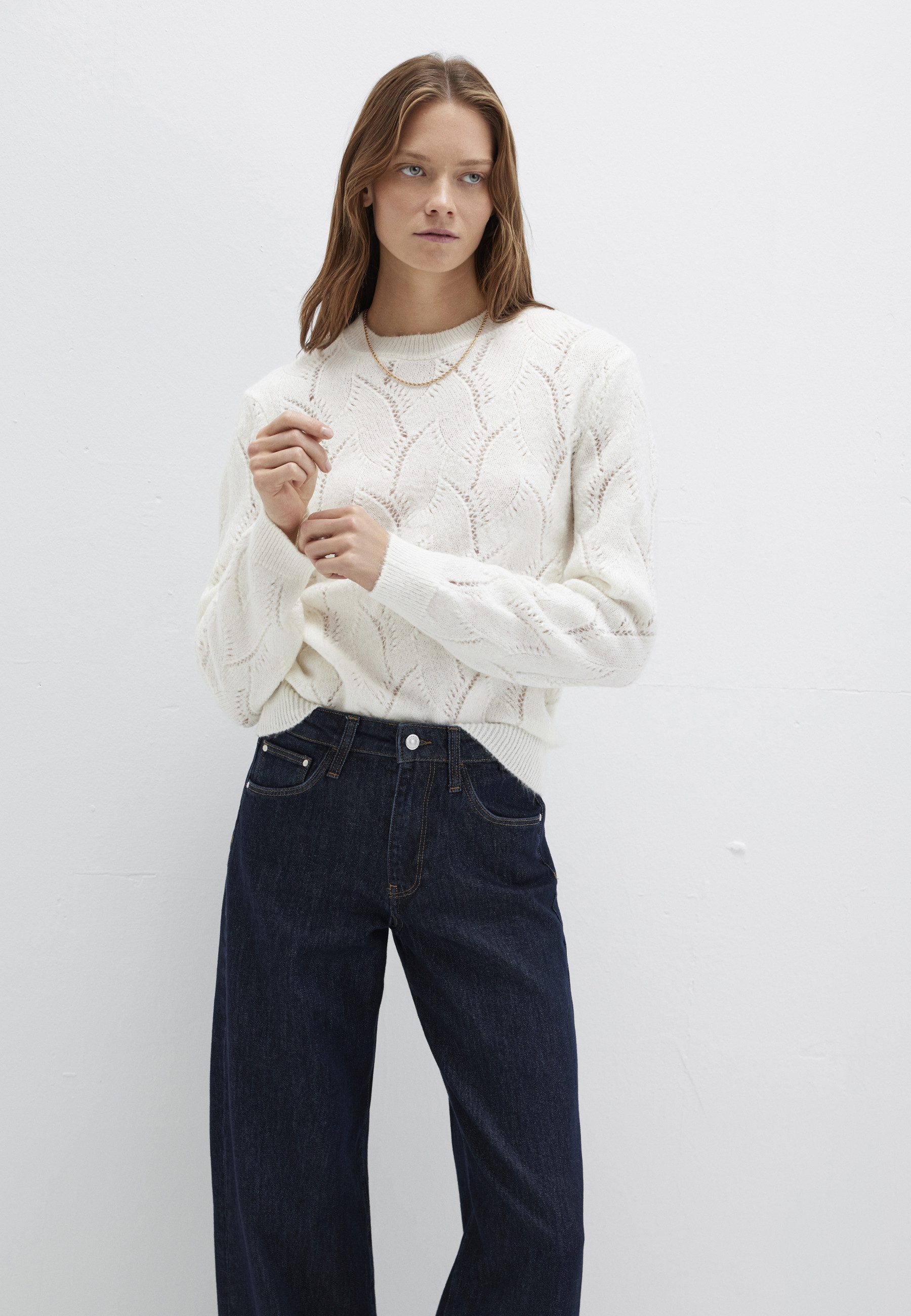 Mavi Rundhalspullover CREW NECK SWEATER Pullover