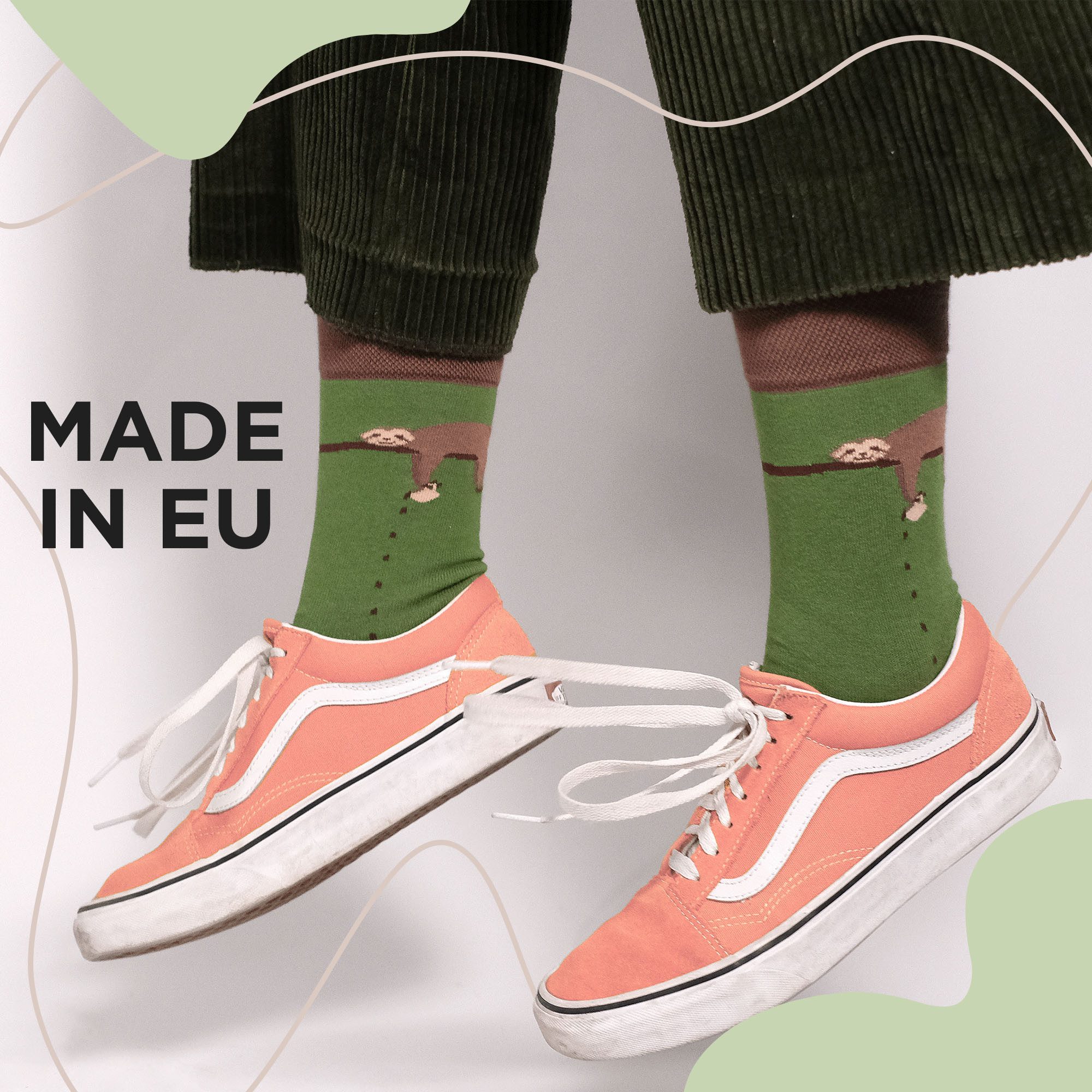 Ligarti Socken Socken – Faultier