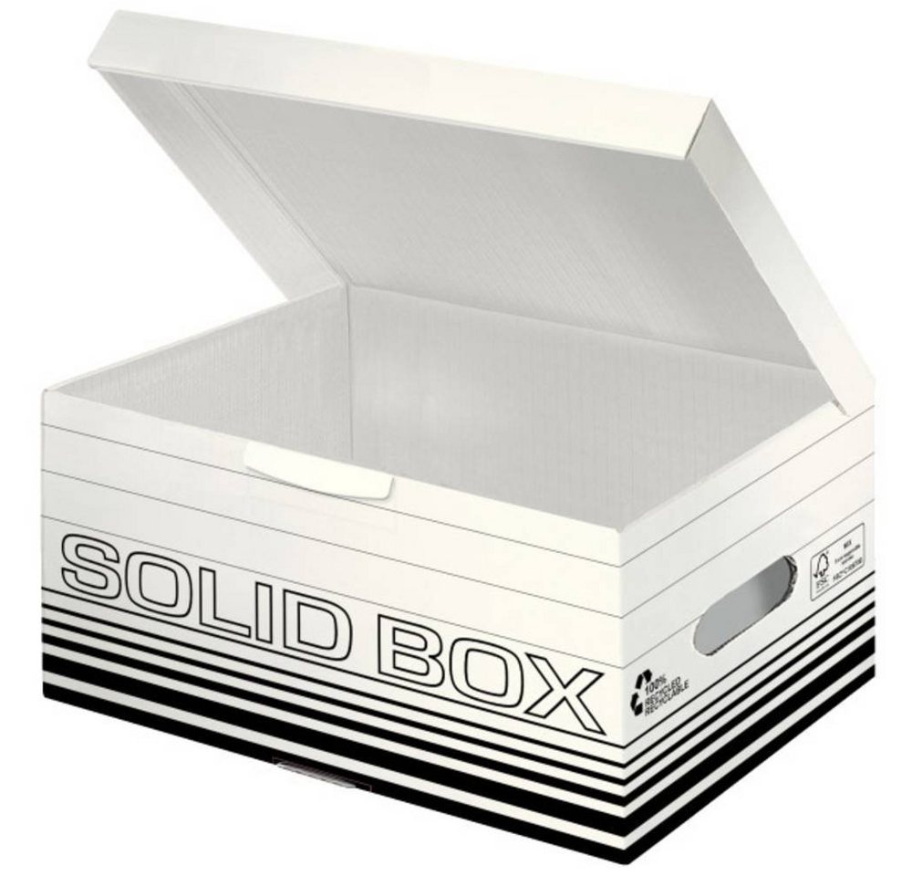 Thumbnail - LEITZ Archivcontainer Solid Box Aufbewahrungs- und Transport-Schachtel