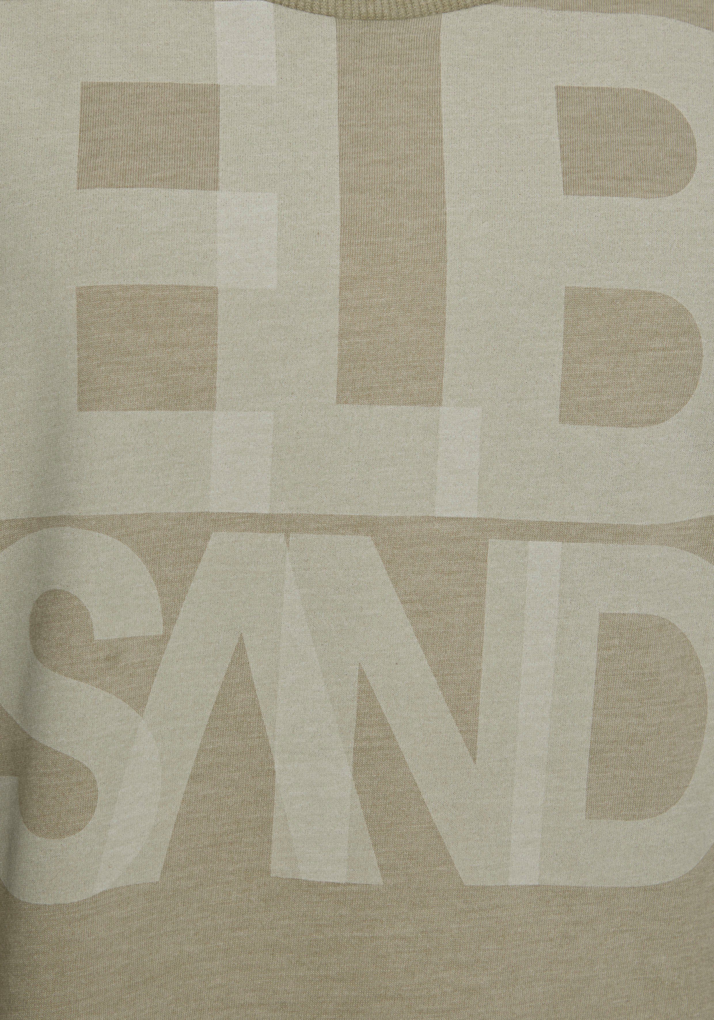 Elbsand T-Shirt Eldis mit Logodruck, Kurzarmshirt aus Baumwoll-Mix, sportlich-casual
