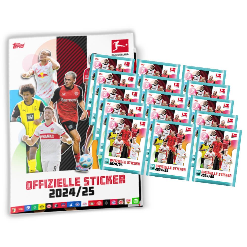 Sammelkarte Topps Bundesliga Sticker 2025 - Fußball Sammelsticker