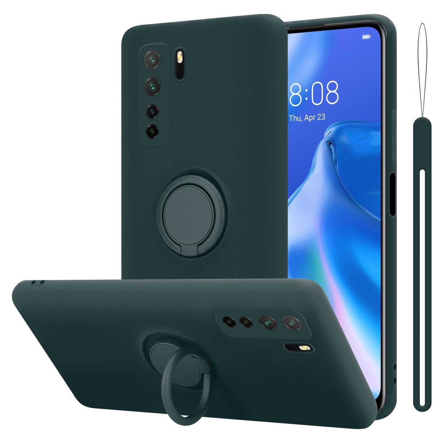 Cadorabo Handyhülle für Huawei NOVA 6 SE / P40 LITE / NOVA 7i Hülle Huawei NOVA 6 SE / P40 LITE / NOVA 7i, Robustes Hard Case - Handy Schutzhülle - Hülle - Back Cover Bumper