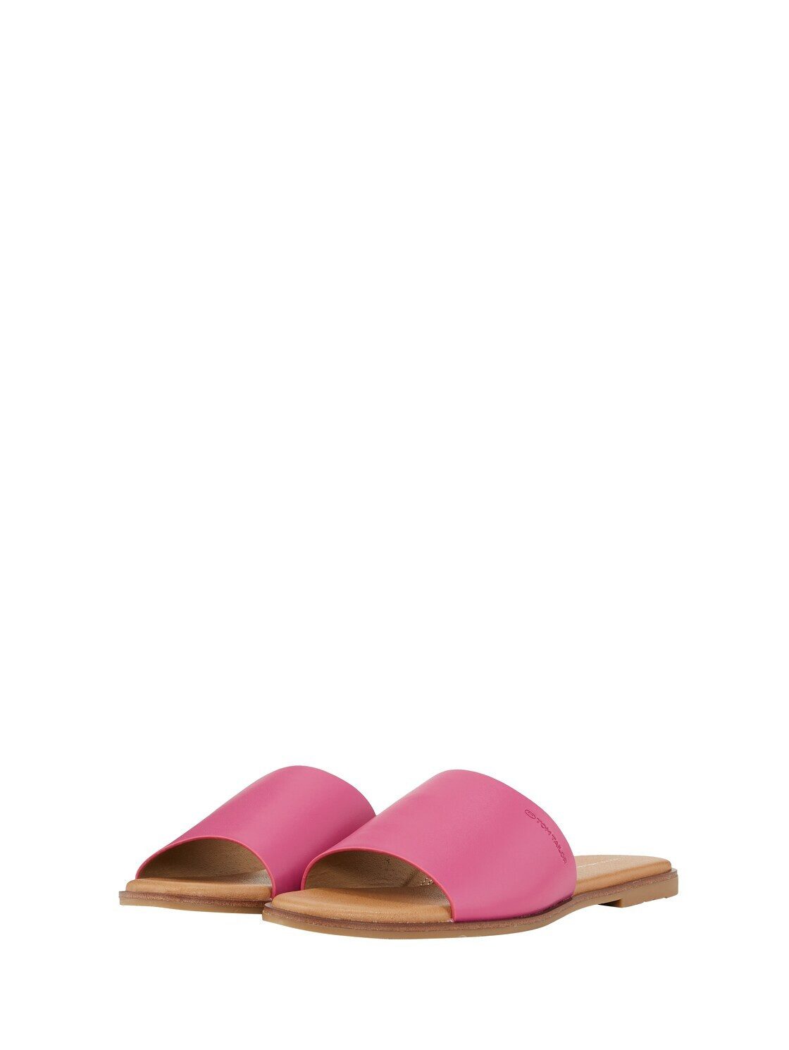 TOM TAILOR Pantolette aus hochwertigem Kunstleder Slipper (1-tlg) Pantolette aus hochwertigem Kunstleder