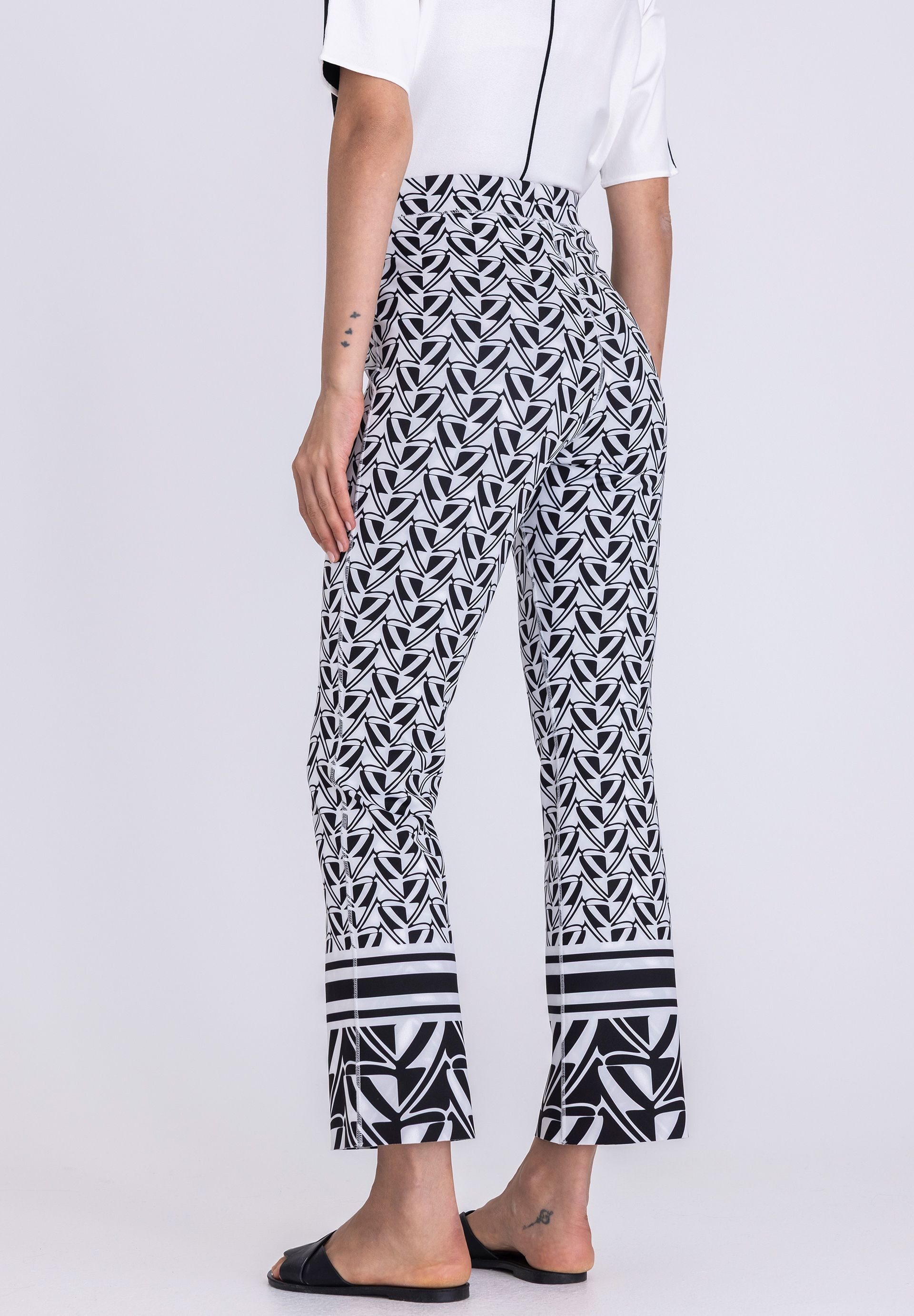 TUZZI Culotte mit grafischem Muster