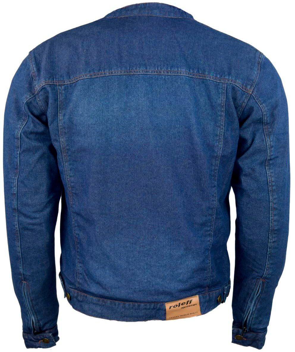 roleff Motorradjacke Jeans Aramid 6 Taschen