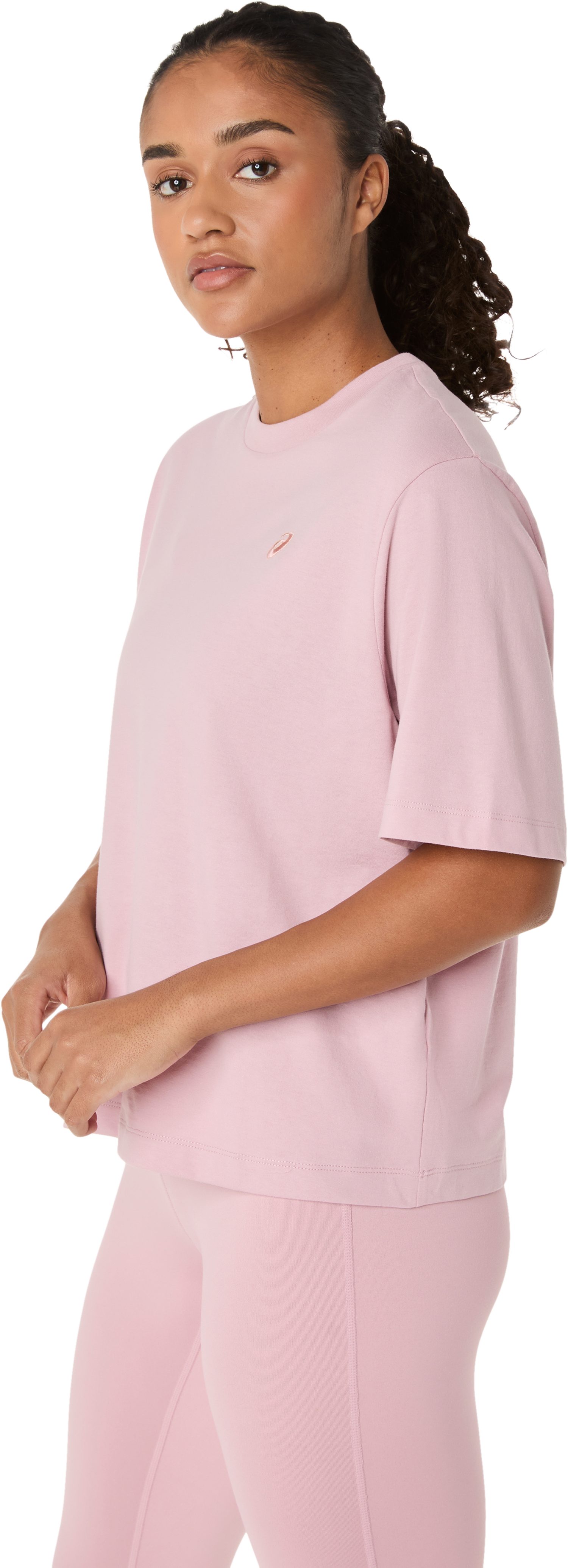 Asics Trainingsshirt ASICS SPIRAL EMBROIDERY RELAXED TEE lockere Passform, günstig online kaufen