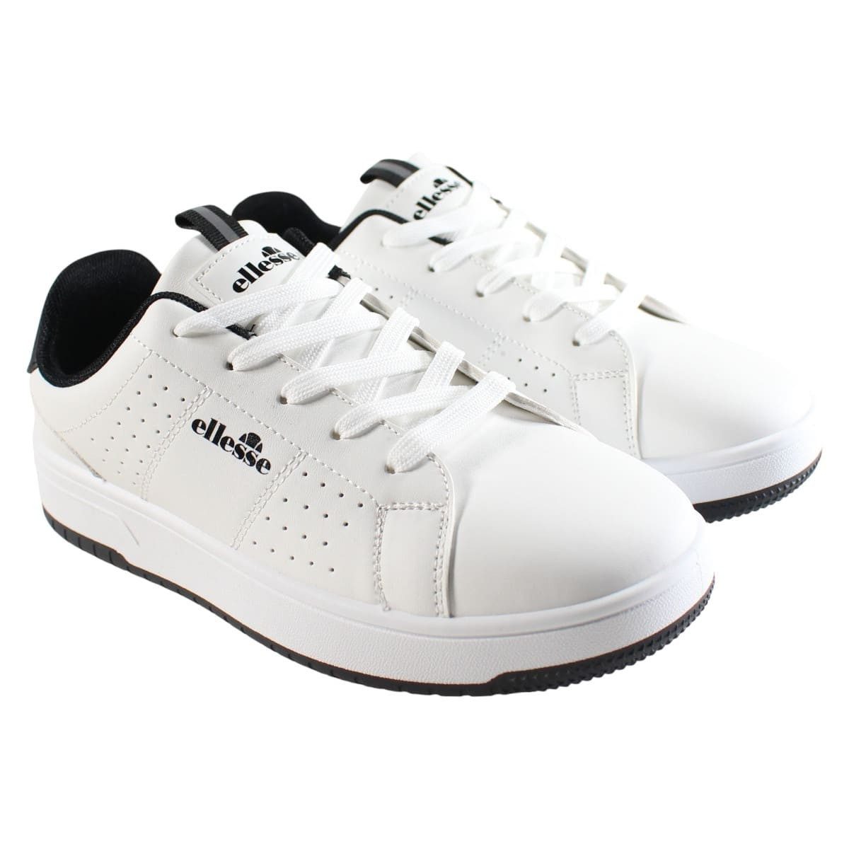 Ellesse Ellesse elegante Herren Schuhe Weiß Sneaker 40 - 45 Sneaker sportli günstig online kaufen