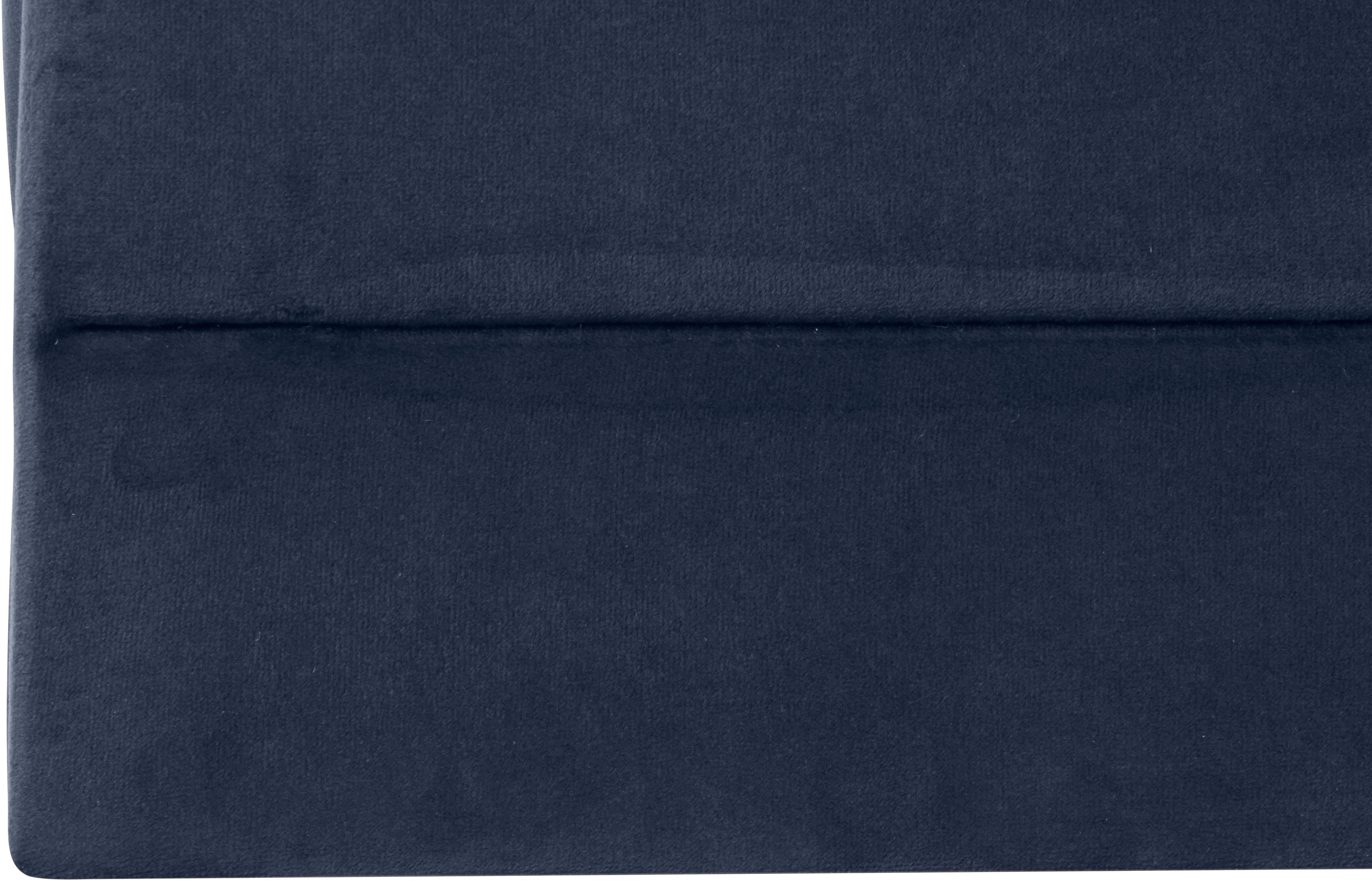 Westfalia Schlafkomfort Polsterbett Adamas, auch Knopfheftung königsblau mit Bettkasten, Strasssteinen mit