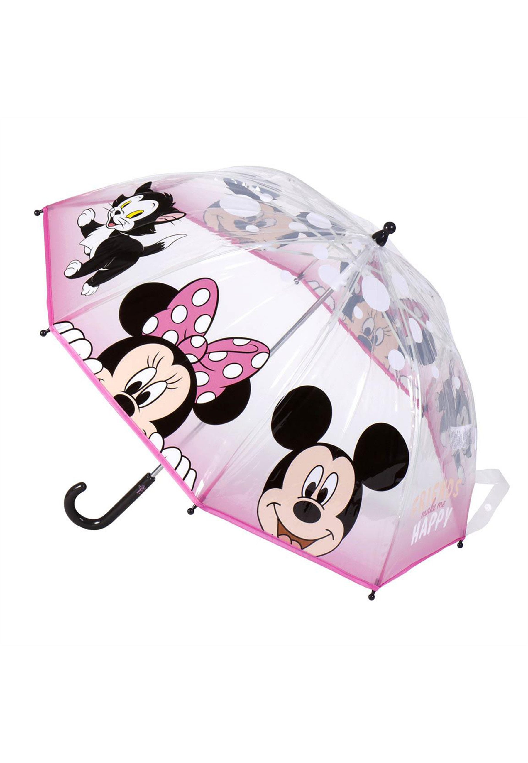 Disney Minnie Mouse Stockregenschirm Kinder Mädchen Stock-Schirm Kuppelschirm, Mini Maus