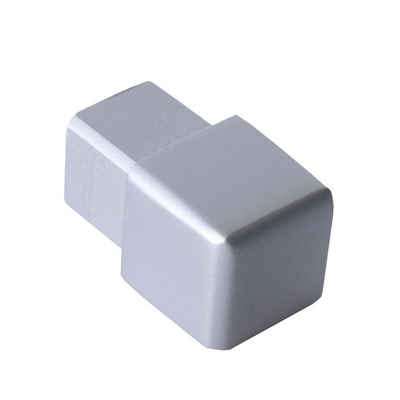 Dalsys Profil (Endstück für Fliesenschiene Quadratprofil Aluminium (eloxiert), 1-St), Fliesenprofil