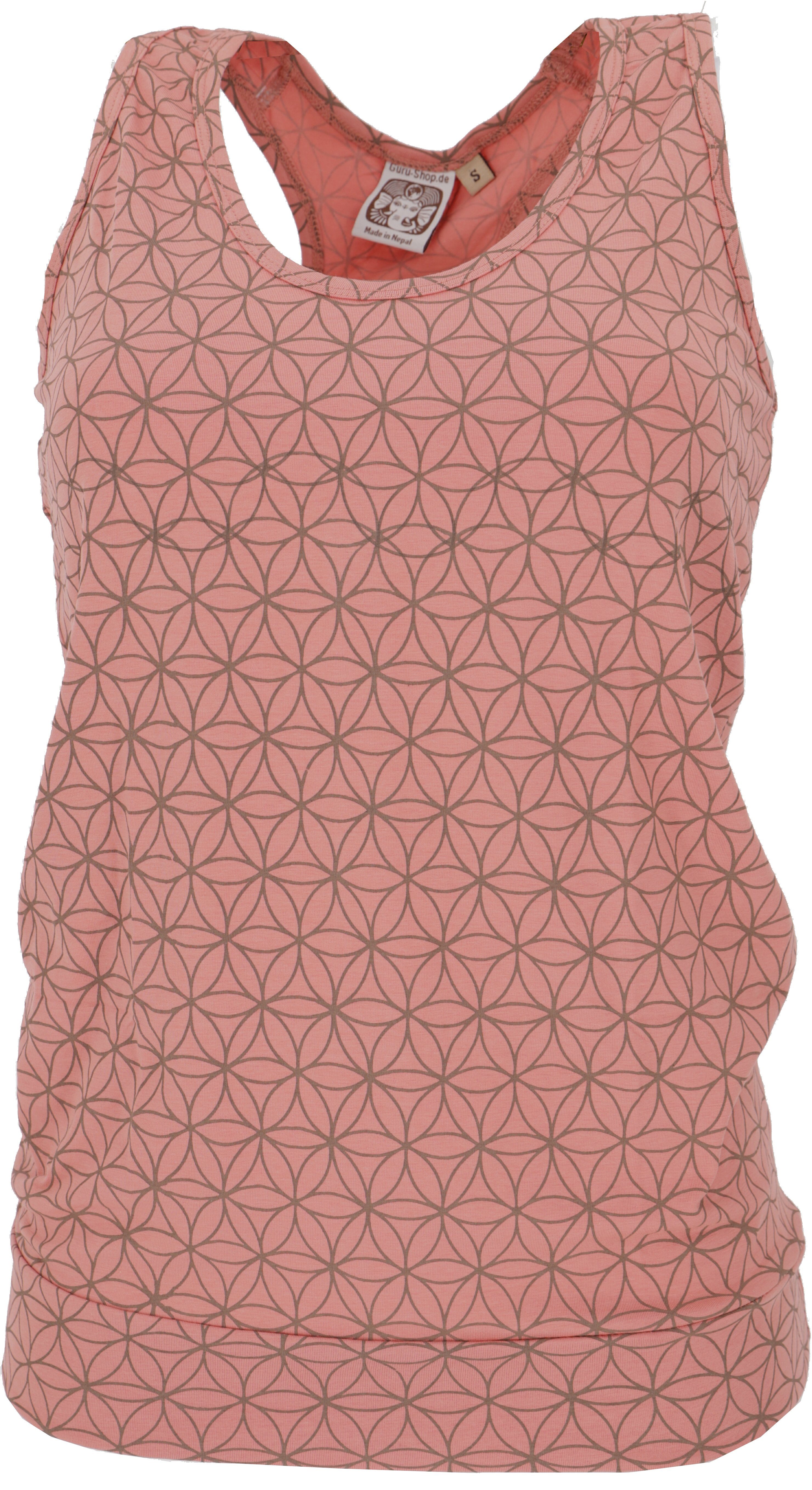 Guru-Shop T-Shirt Tanktop, Flower of Life günstig online kaufen