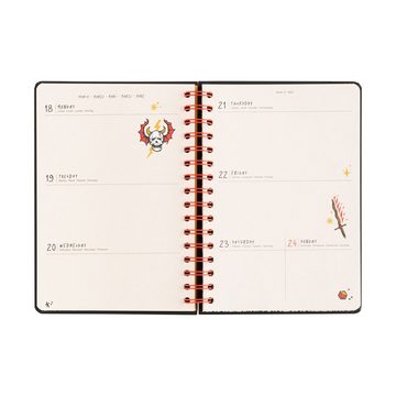 empireposter Ringbuchkalender Stranger Things - Schulplaner 2023/2024 - Terminkalender - 15x21 cm