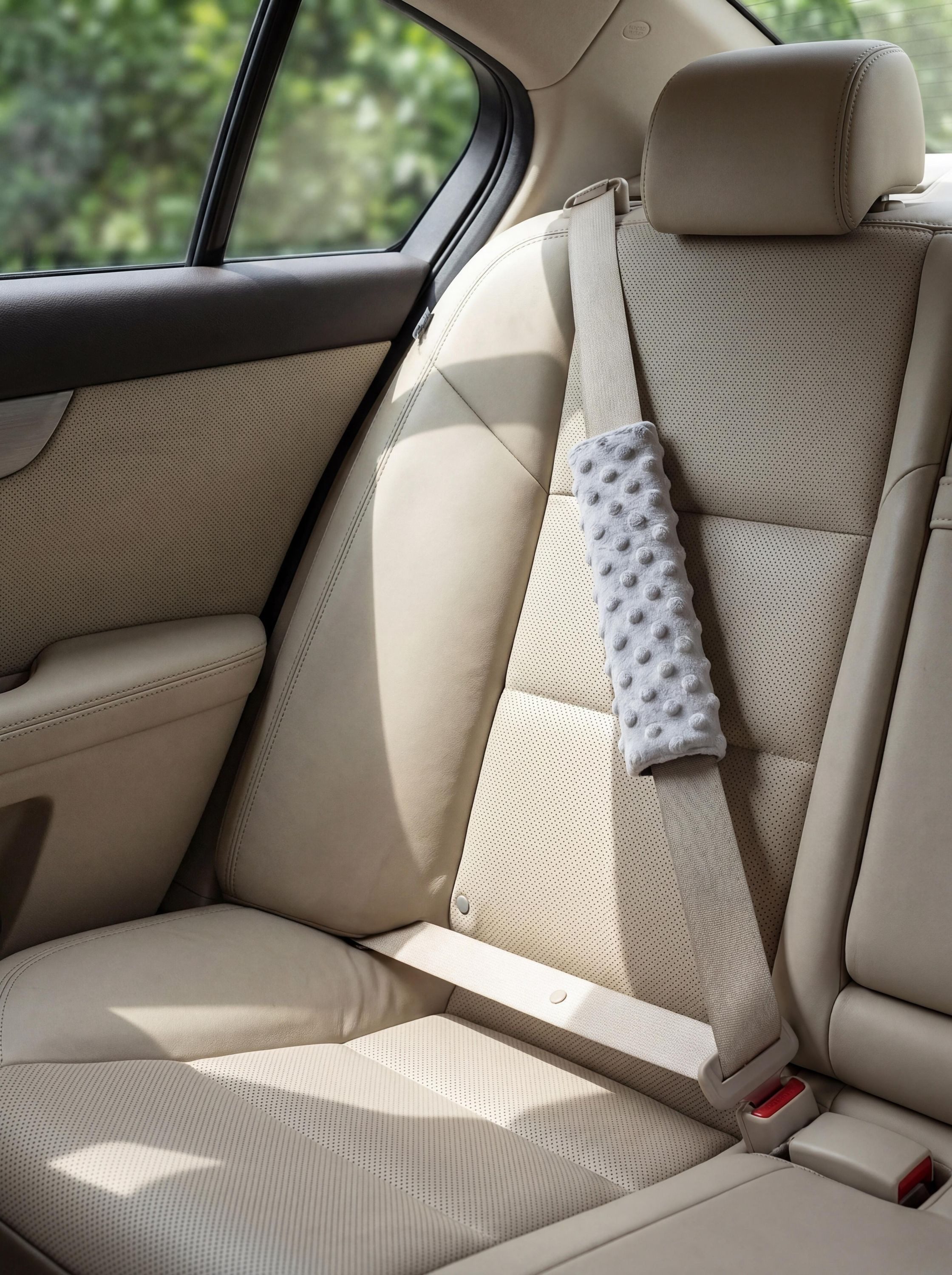 TupTam Kopfkissen TupTam Kinder Auto Gurtschutz Gurtschoner 2er Pack – Bild 3 von 5