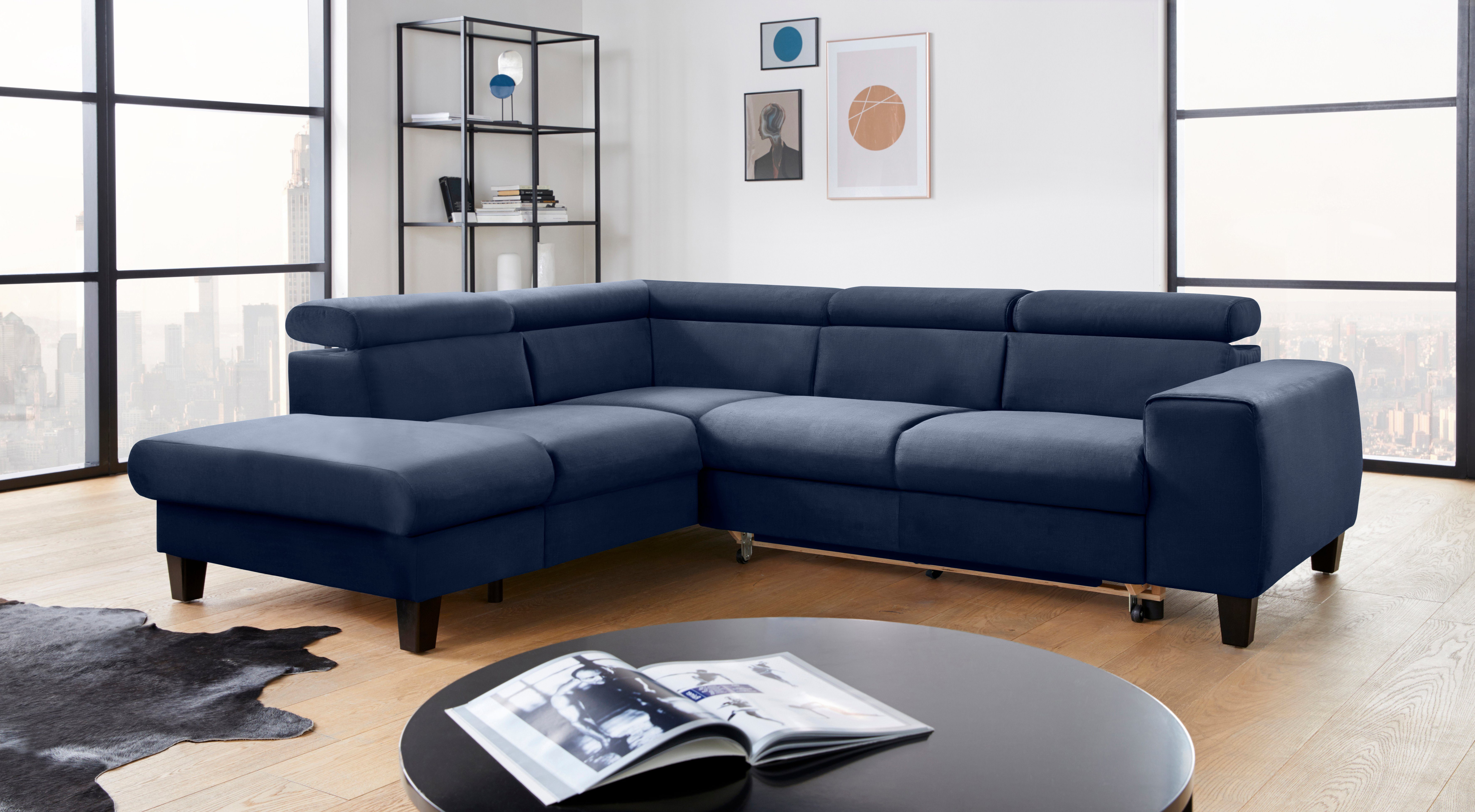 COTTA Ecksofa Morven L-Form mit Kopfteilverstellung, günstig online kaufen