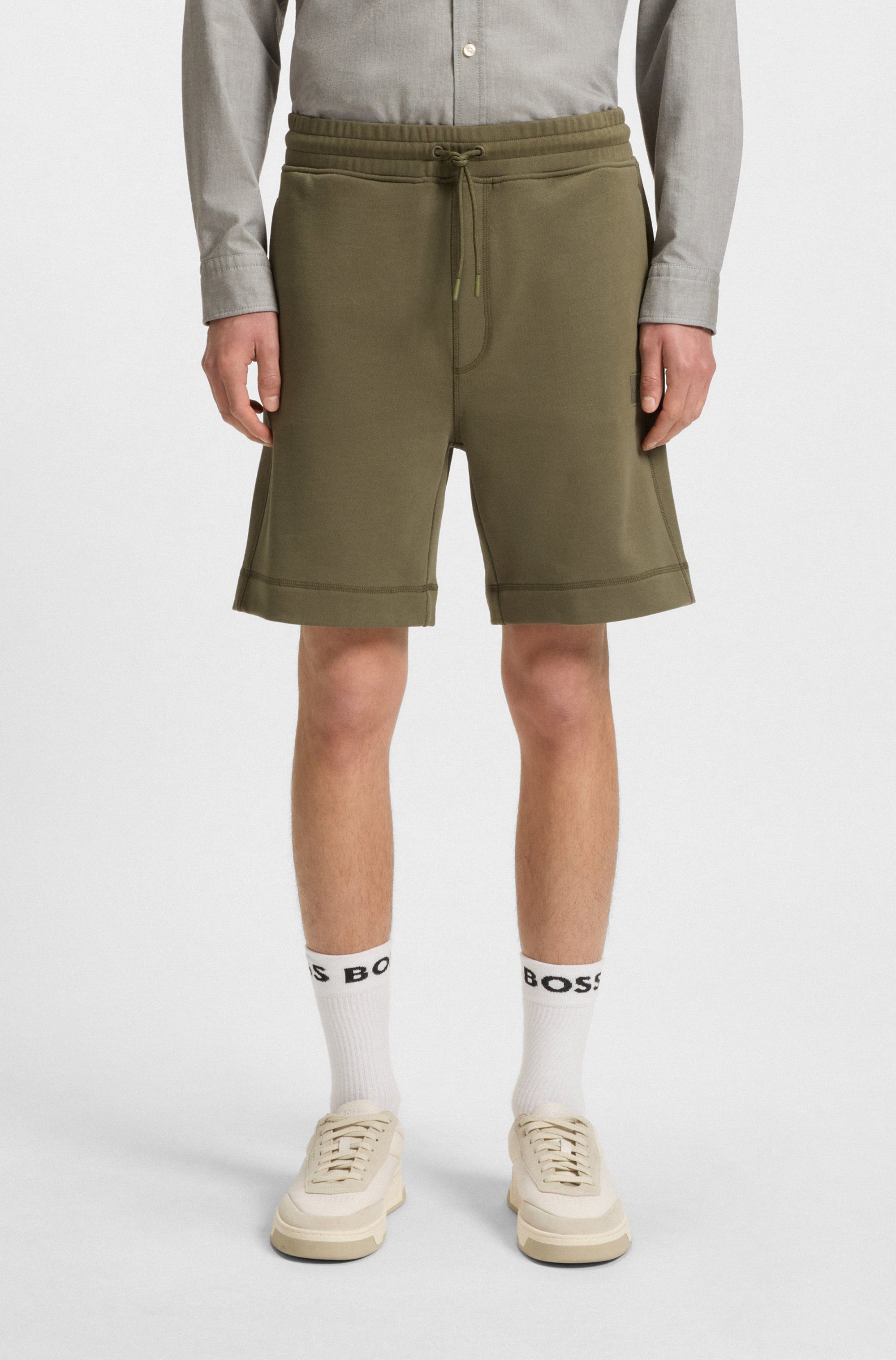 BOSS ORANGE Sweatshorts Sewalk mit BOSS Markenlabel günstig online kaufen