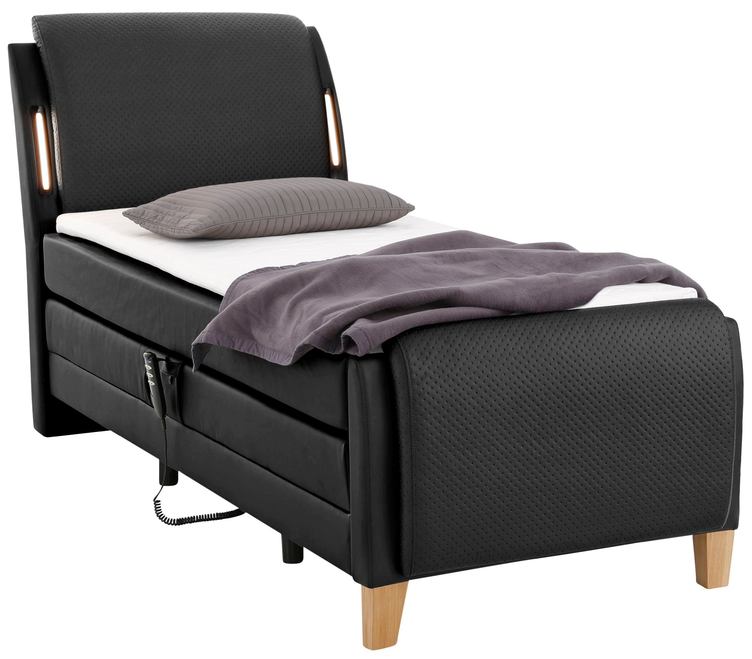 Home affaire Boxspringbett Messina2, Liegekomfort elektrisch günstig online kaufen