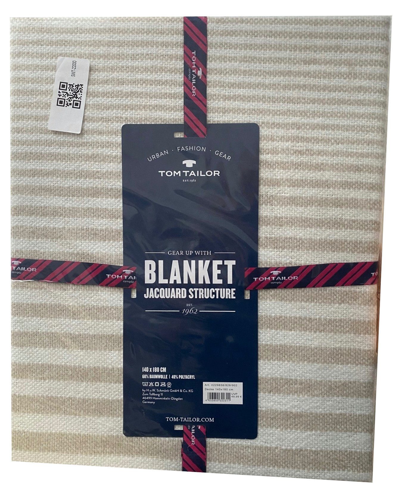 TOM TAILOR Tagesdecke TOM TAILOR 0229858 Wohndecke Wärmedecke 140x180 cm be günstig online kaufen