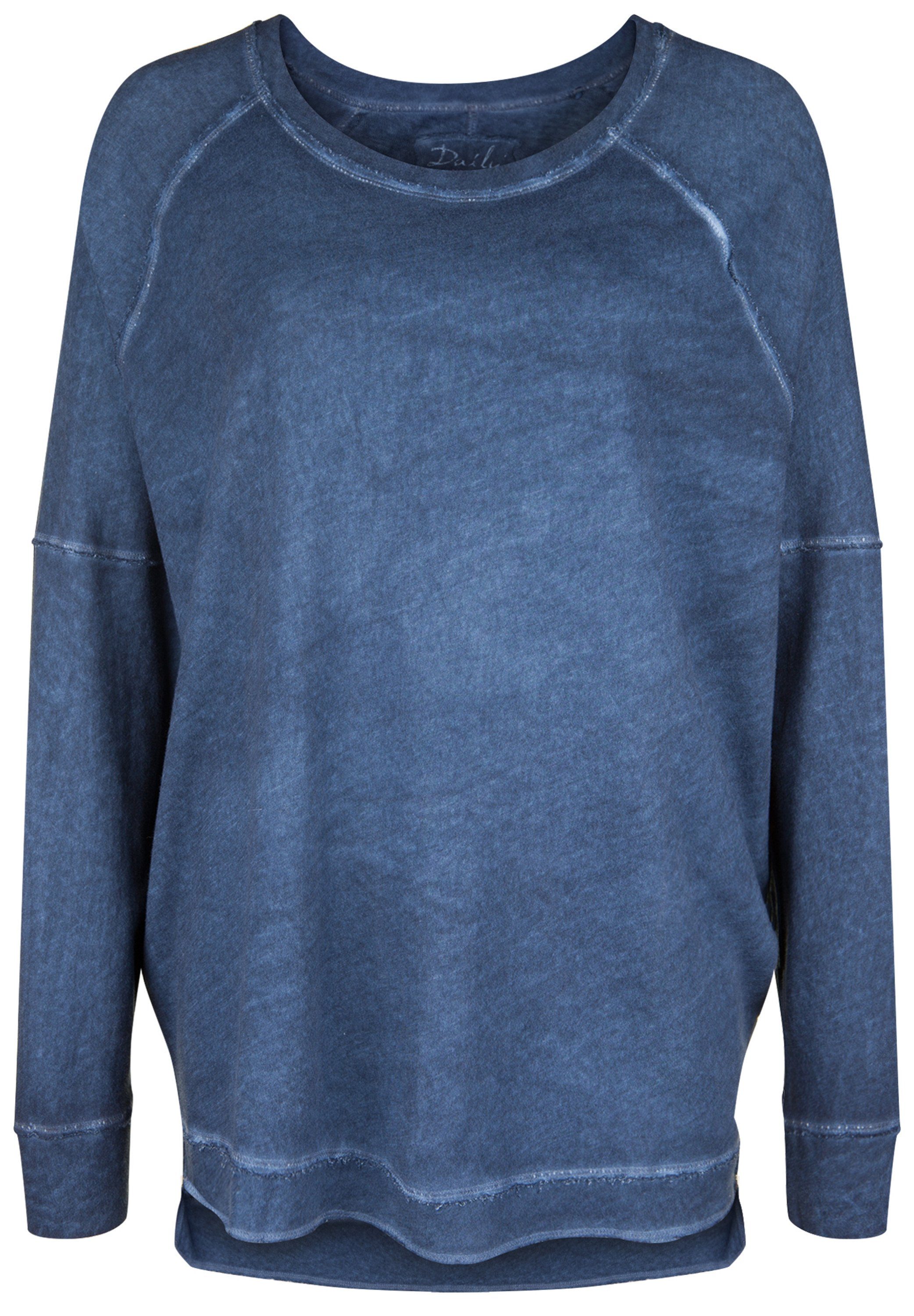 DAILY´S Kapuzenshirt HEDMADRI: Damen Sweatshirt Navyblau