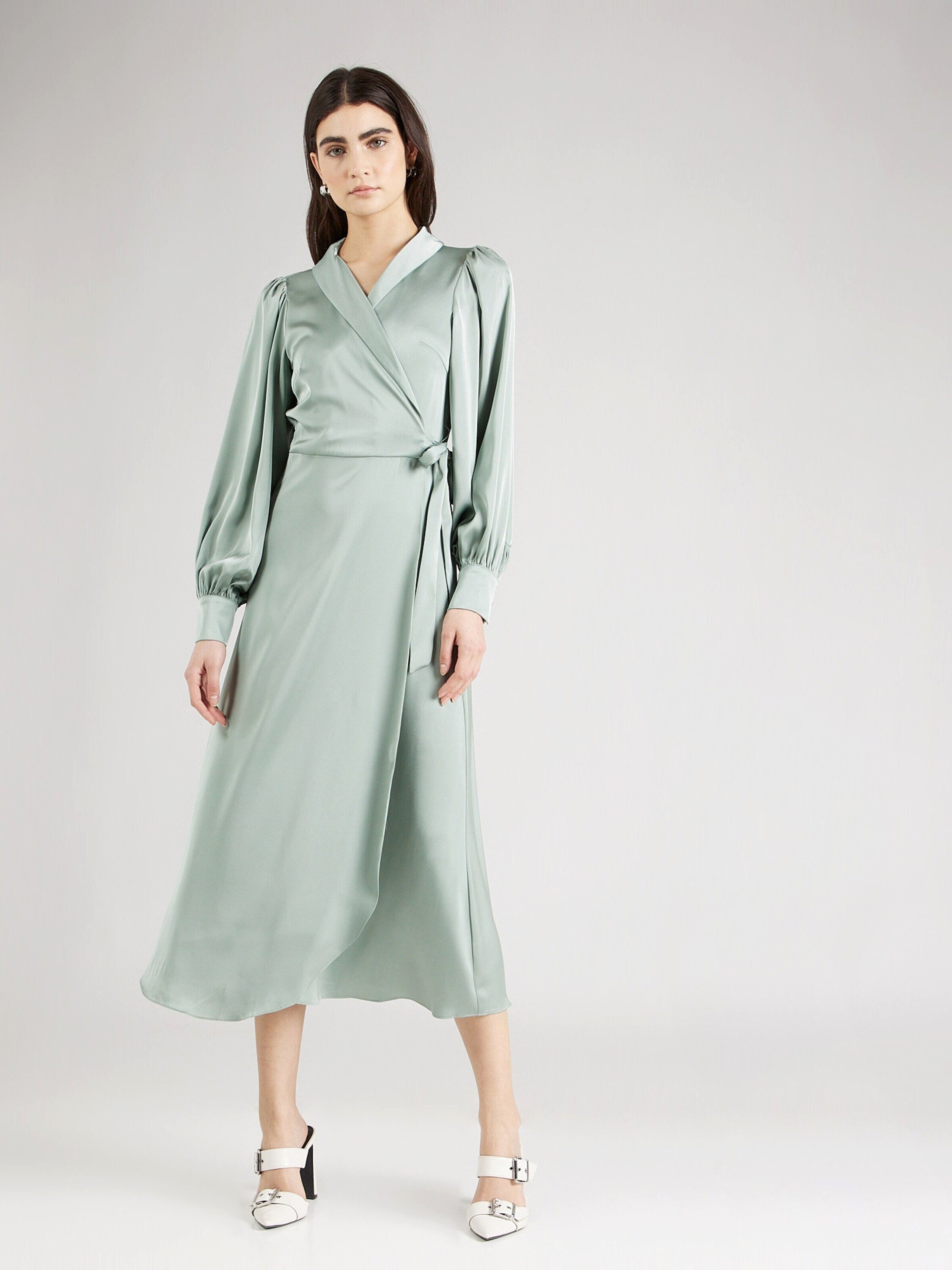 Vila Midikleid VIEnna Ravenna (1-tlg) Wickel-Design günstig online kaufen