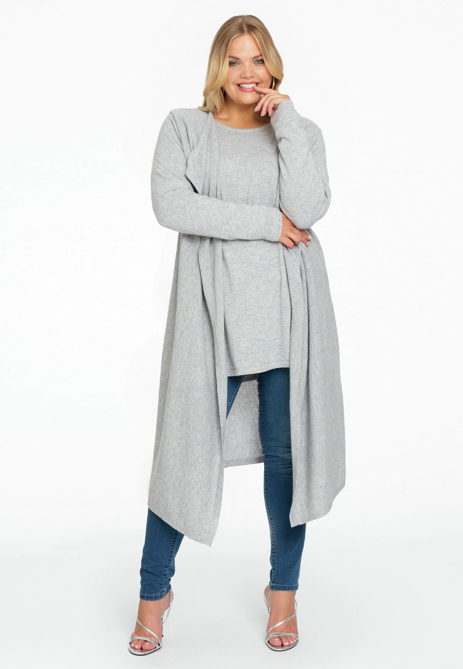 YOEK Cardigan Damen Strickjacke Große Größen günstig online kaufen
