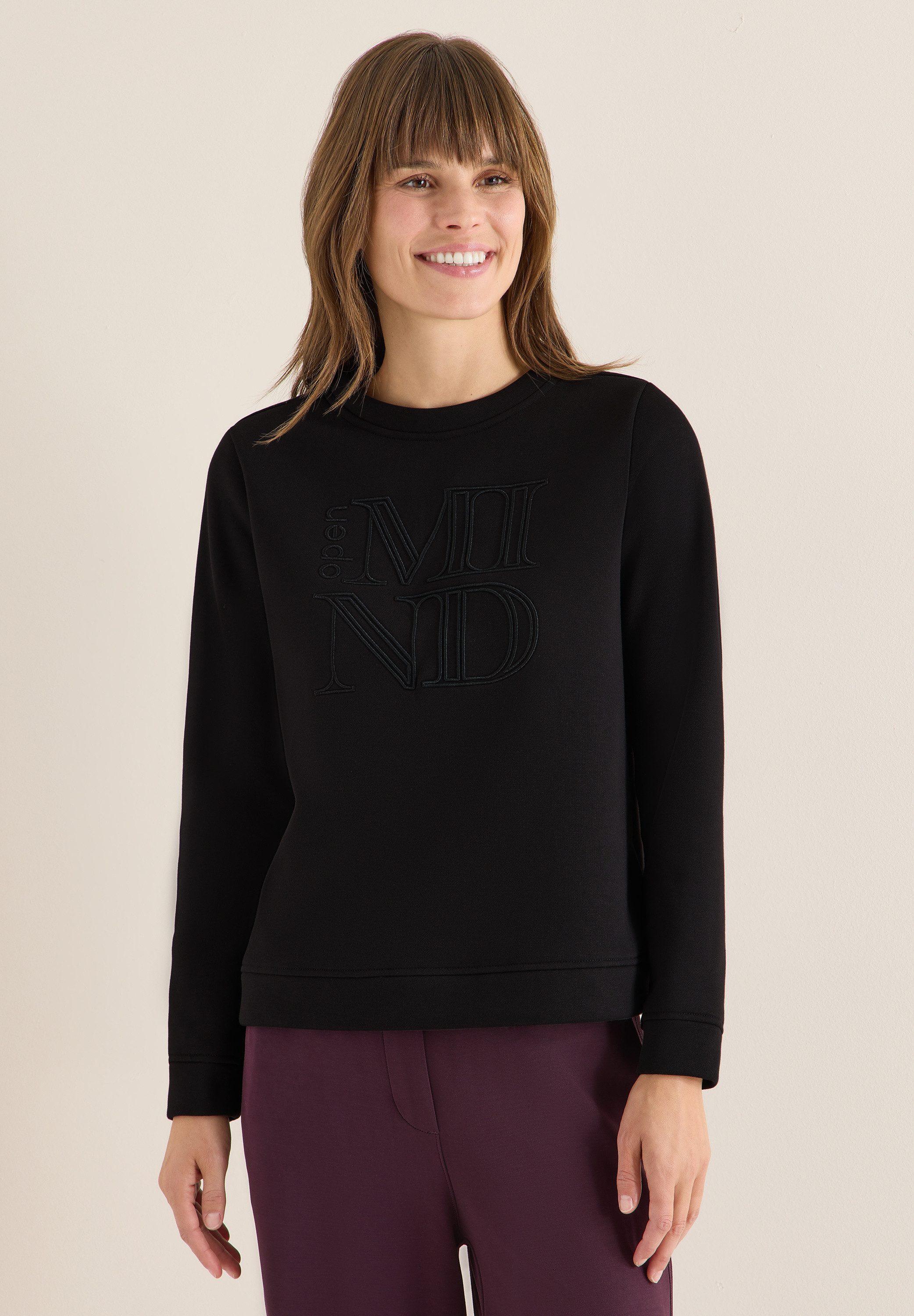 CECIL Sweatshirt Mit Stickerei günstig online kaufen