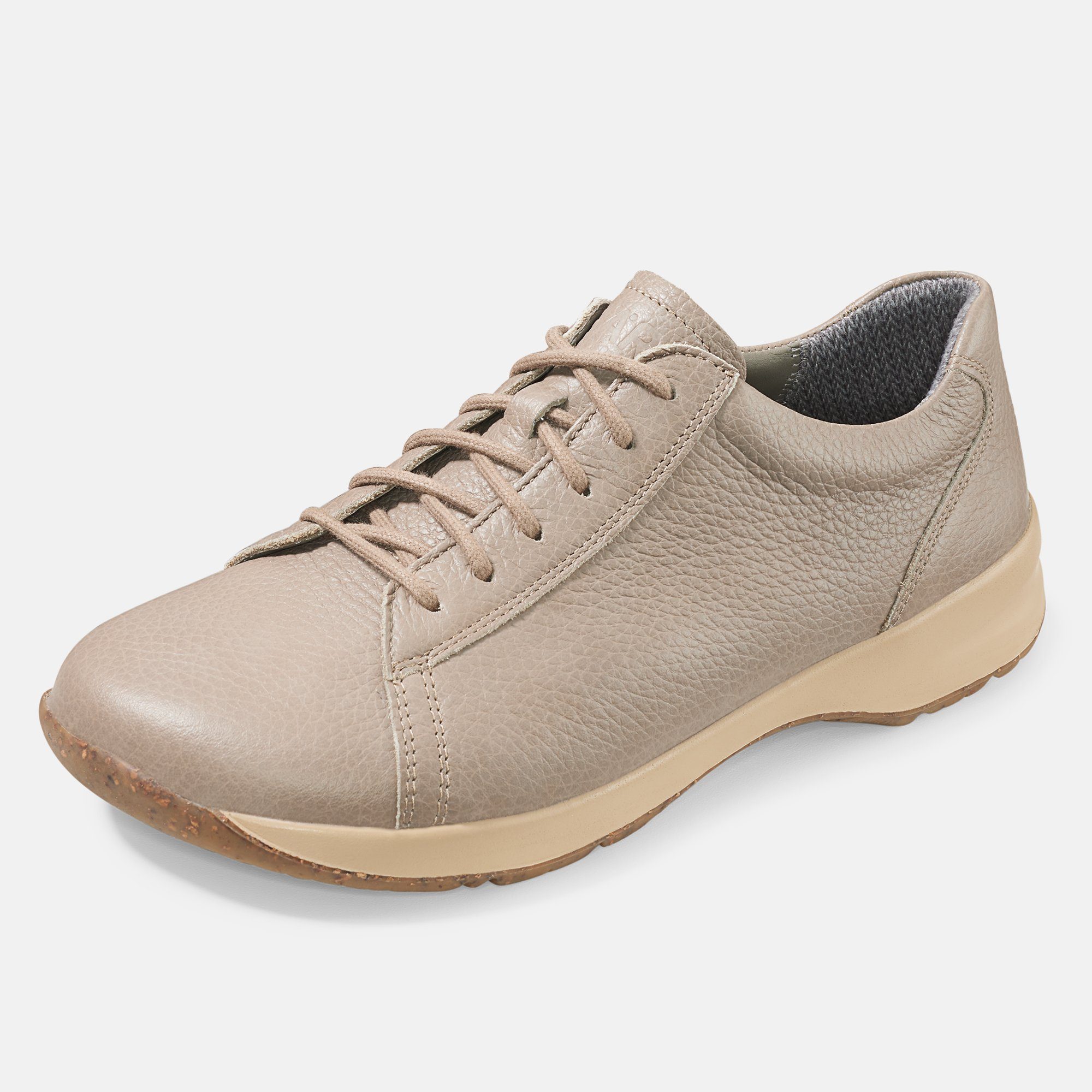 BÄR Nala Schnürschuh 100% Zehenfreiheit taupe | Schnürschuhe