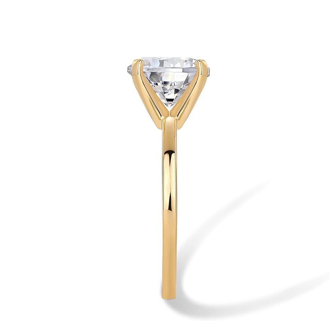 Jumpeak Trauring Lab grown diamant ring,3ct,D,VS1,3EX, Ring frauen, Eheringe, Damen geschenk,Valentinstag geschenk für sie, Liebes geschenk für sie