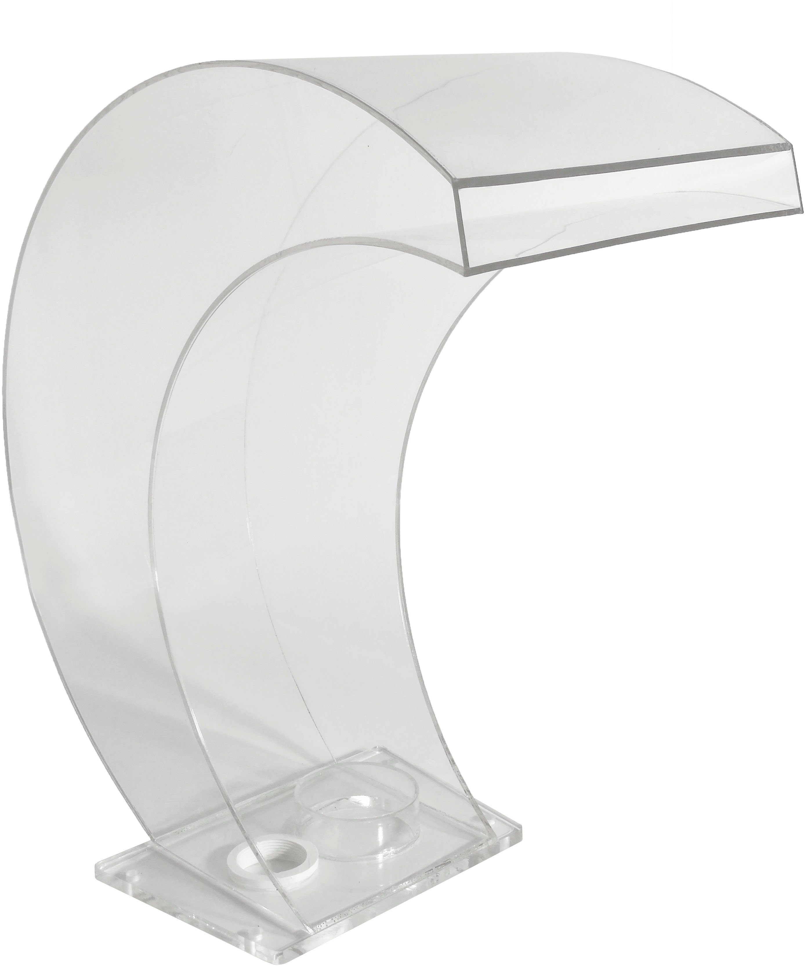 Ubbink Poolwasserfall Mamba Acryl LED, transparent