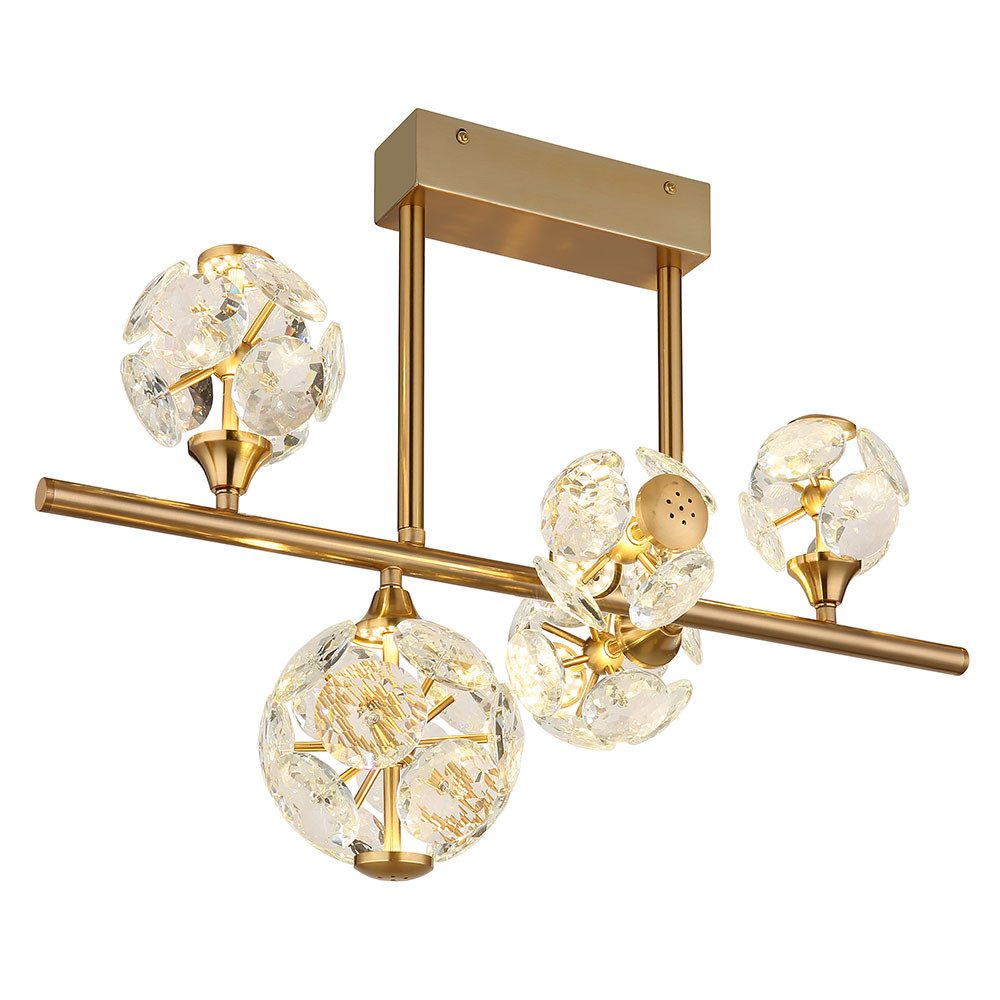 GLOBO LIGHTING LED Deckenleuchte, LED-Leuchtmittel fest verbaut, Warmweiß, günstig online kaufen