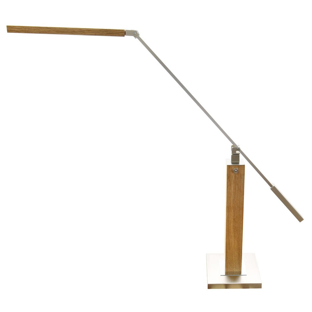 HerzBlut LED Hockerleuchte Otto O LED, Alu LED-Leiste Acryl, satiniert, wechselbar