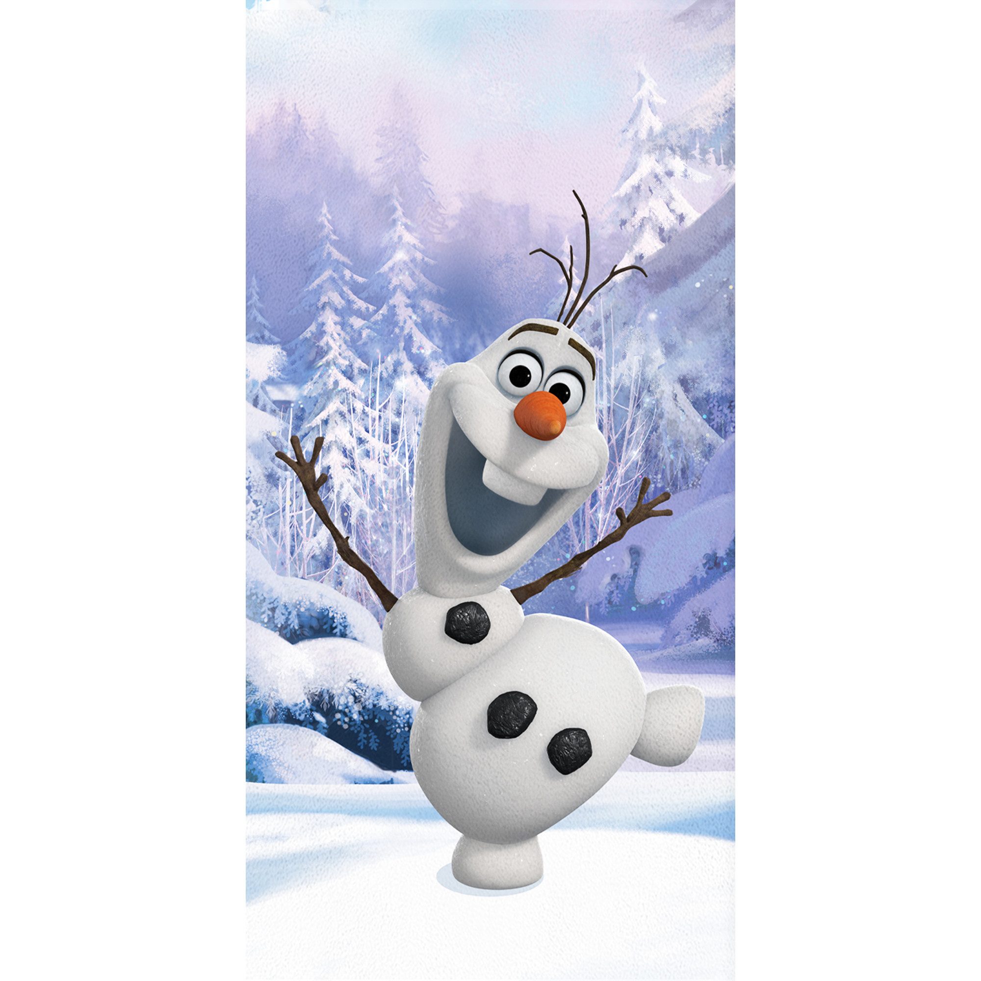 BERONAGE Strandtücher Frozen die Eiskönigin Badetuch Olaf Winter 75x150 cm, günstig online kaufen