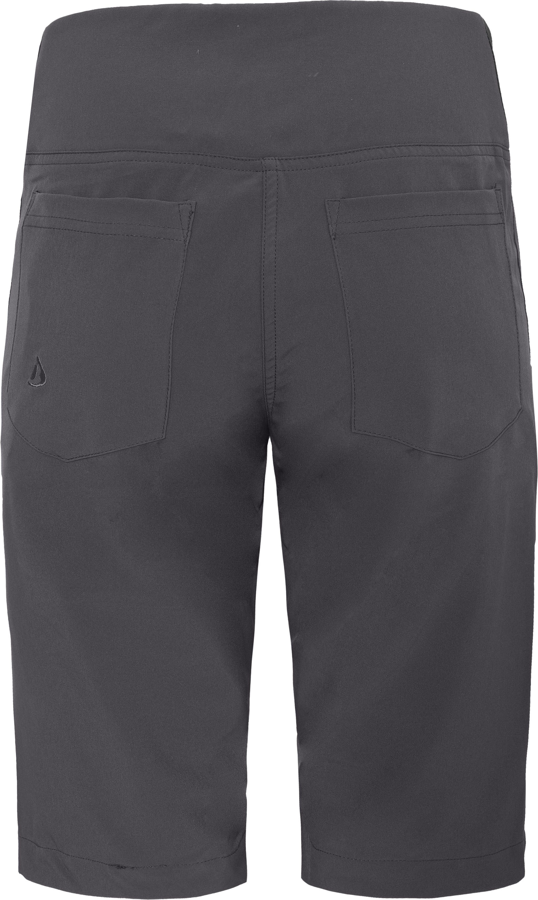 Bergson Outdoorhose AALBORG Vario Bermuda Damen Wandershorts, recycelt, elastisch, sportlich, Normalgrößen, grau – Bild 2 von 5